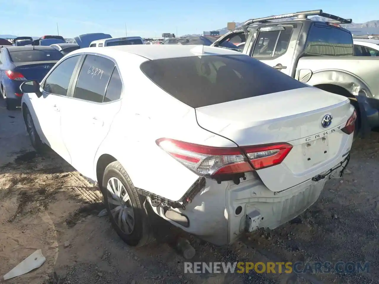 3 Photograph of a damaged car 4T1B31HK5KU006038 TOYOTA CAMRY 2019