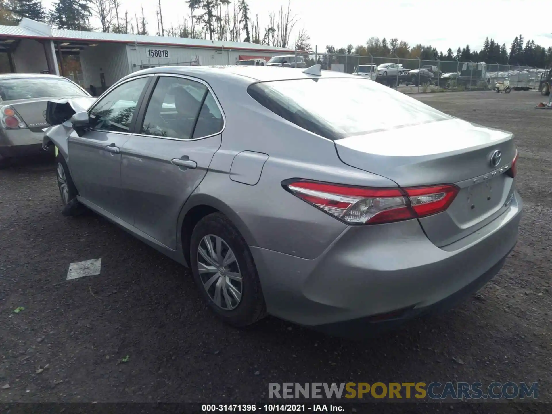 3 Photograph of a damaged car 4T1B31HK5KU006069 TOYOTA CAMRY 2019