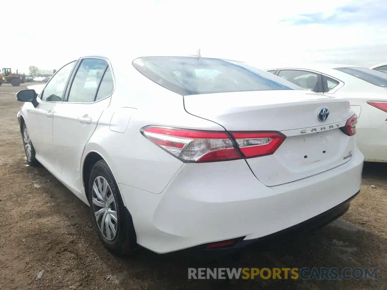 3 Photograph of a damaged car 4T1B31HK5KU006203 TOYOTA CAMRY 2019