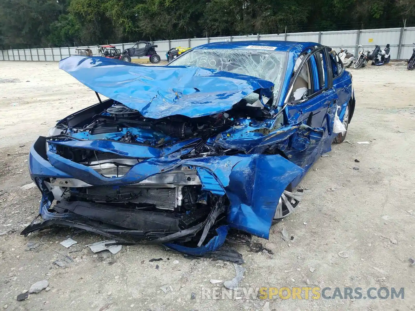 2 Photograph of a damaged car 4T1B31HK5KU006251 TOYOTA CAMRY 2019