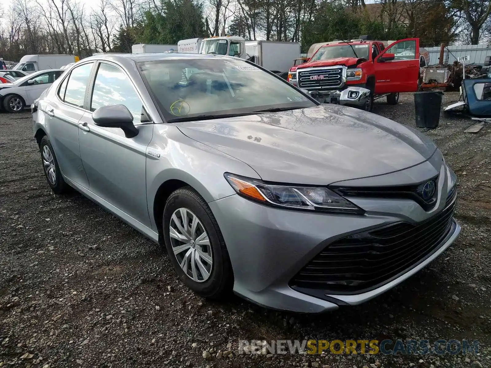 1 Photograph of a damaged car 4T1B31HK5KU006668 TOYOTA CAMRY 2019