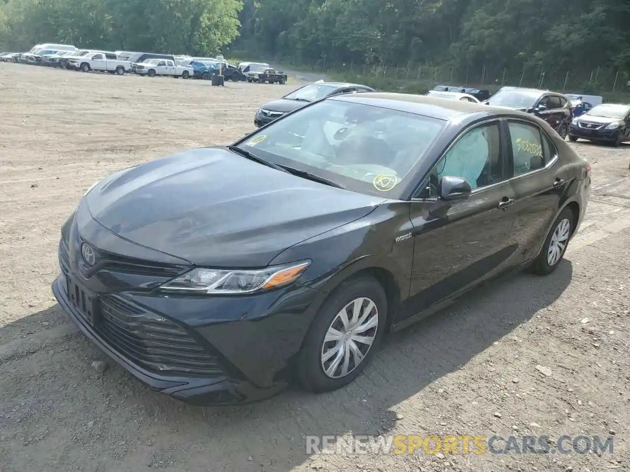 2 Photograph of a damaged car 4T1B31HK5KU008579 TOYOTA CAMRY 2019