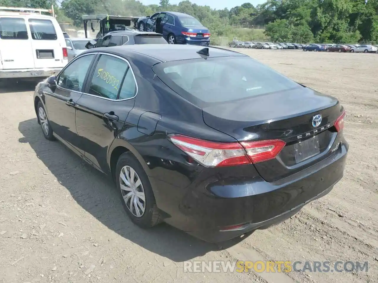 3 Photograph of a damaged car 4T1B31HK5KU008579 TOYOTA CAMRY 2019