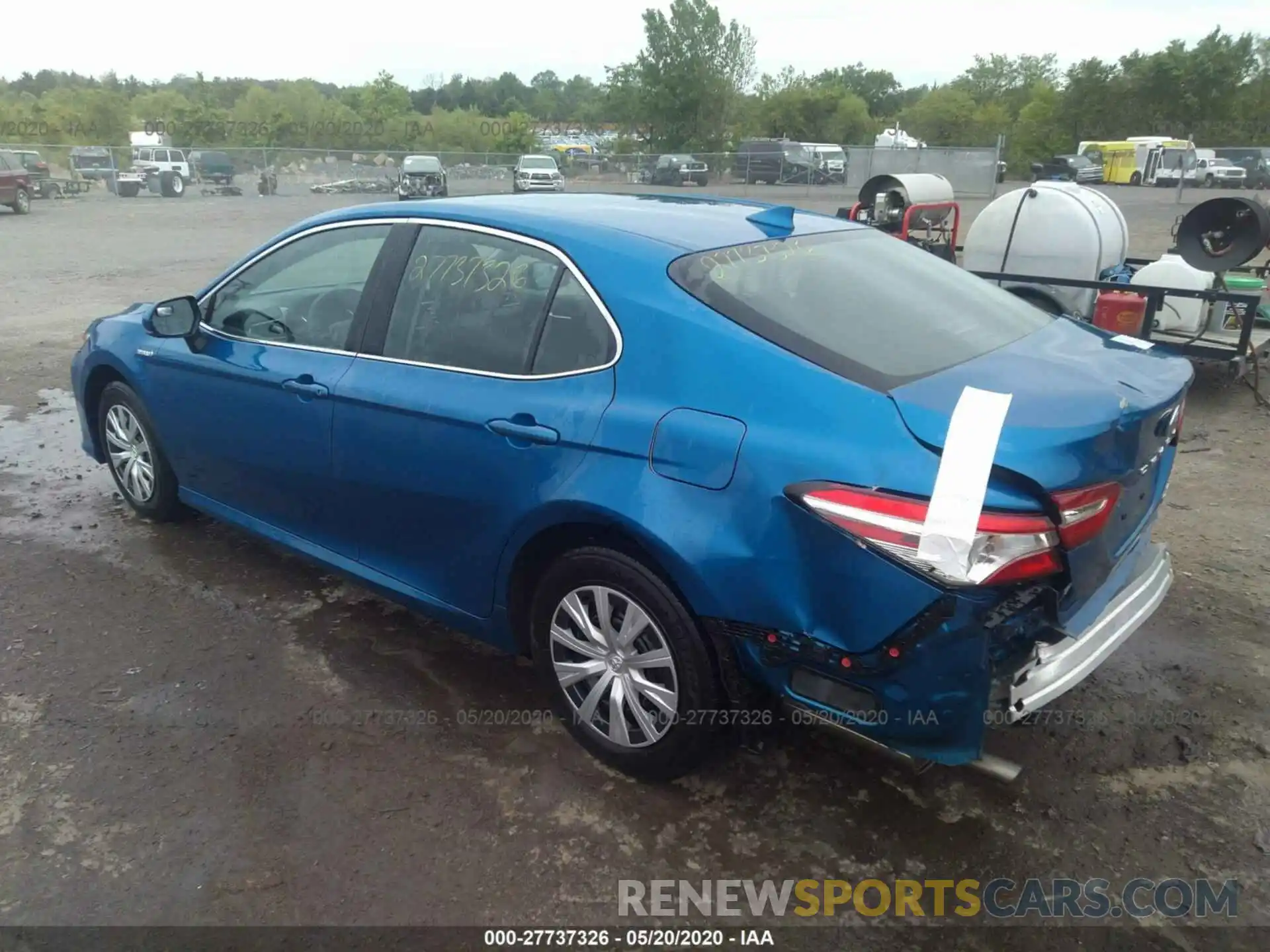 3 Photograph of a damaged car 4T1B31HK5KU009067 TOYOTA CAMRY 2019