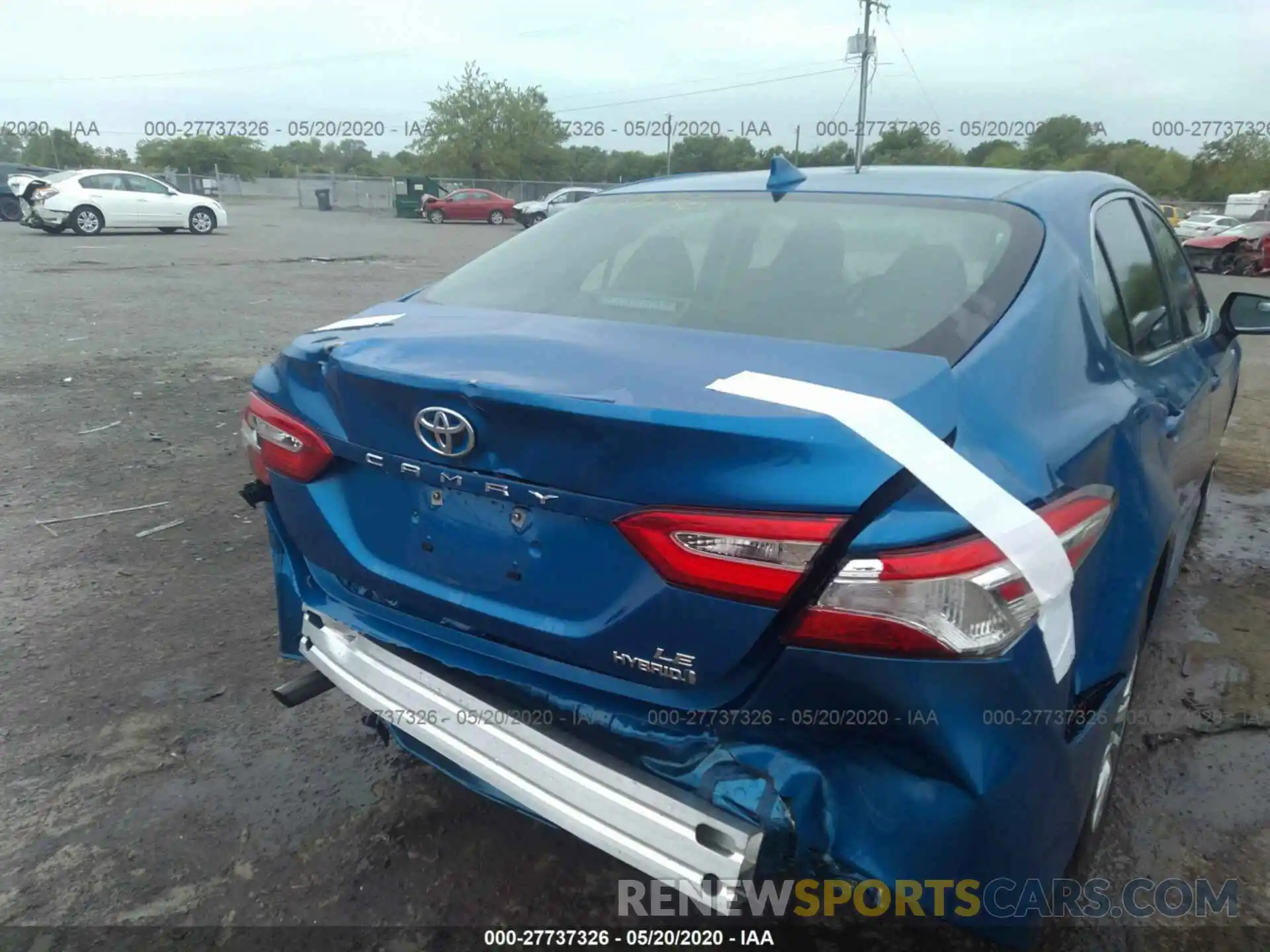 6 Photograph of a damaged car 4T1B31HK5KU009067 TOYOTA CAMRY 2019