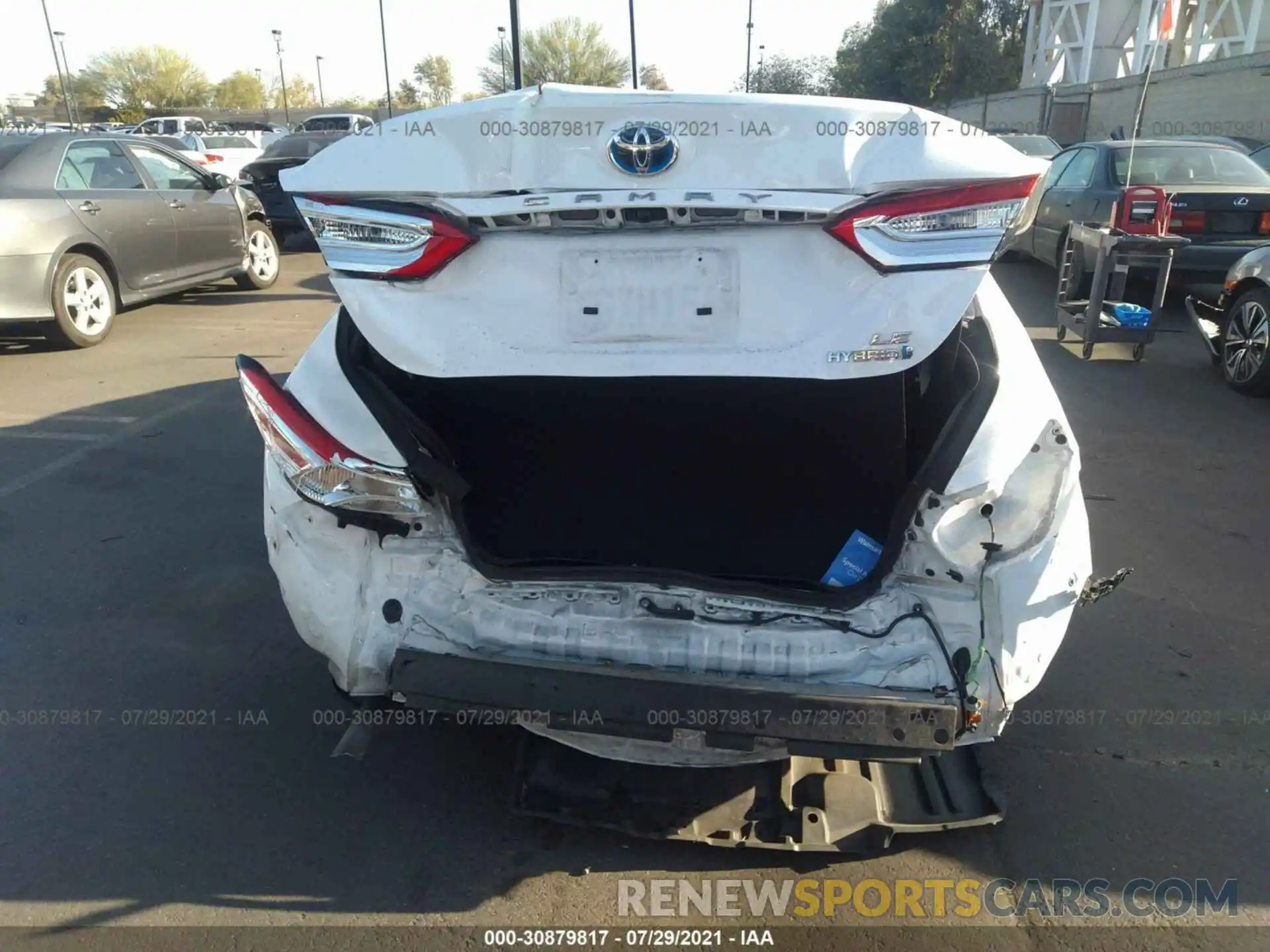 6 Photograph of a damaged car 4T1B31HK5KU509536 TOYOTA CAMRY 2019