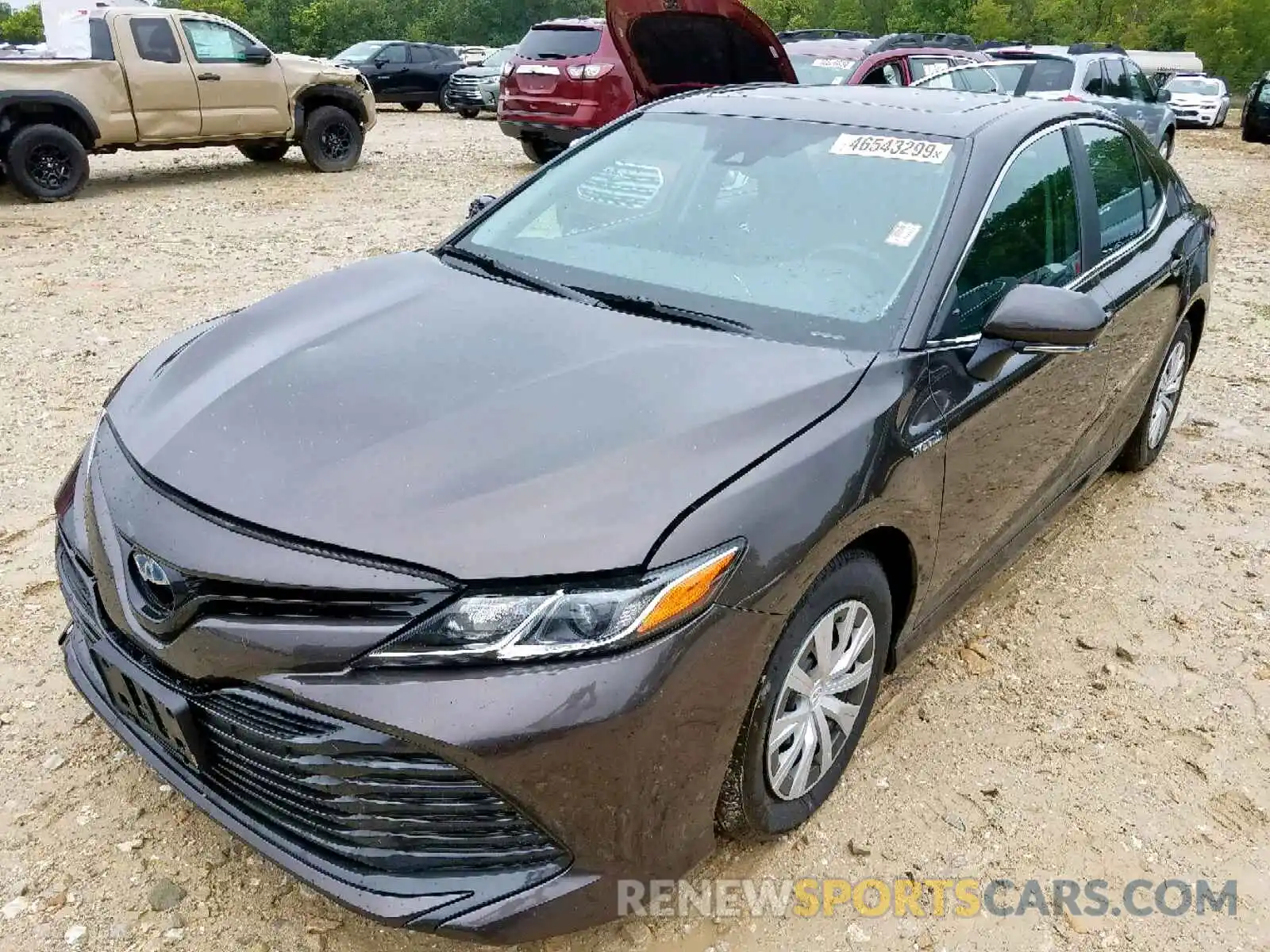 2 Photograph of a damaged car 4T1B31HK5KU510394 TOYOTA CAMRY 2019