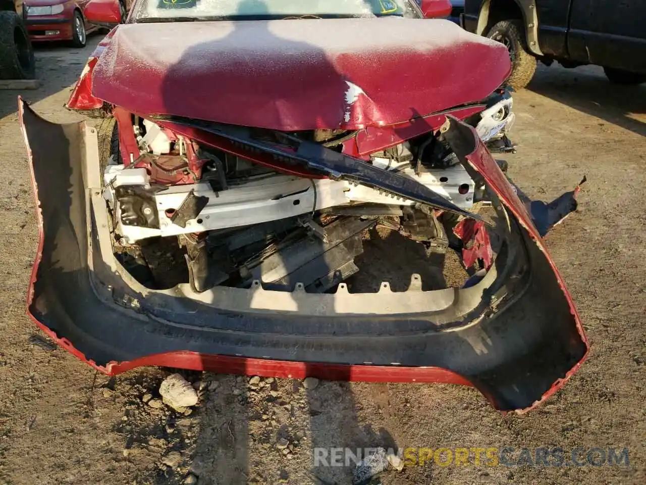 9 Photograph of a damaged car 4T1B31HK5KU510752 TOYOTA CAMRY 2019