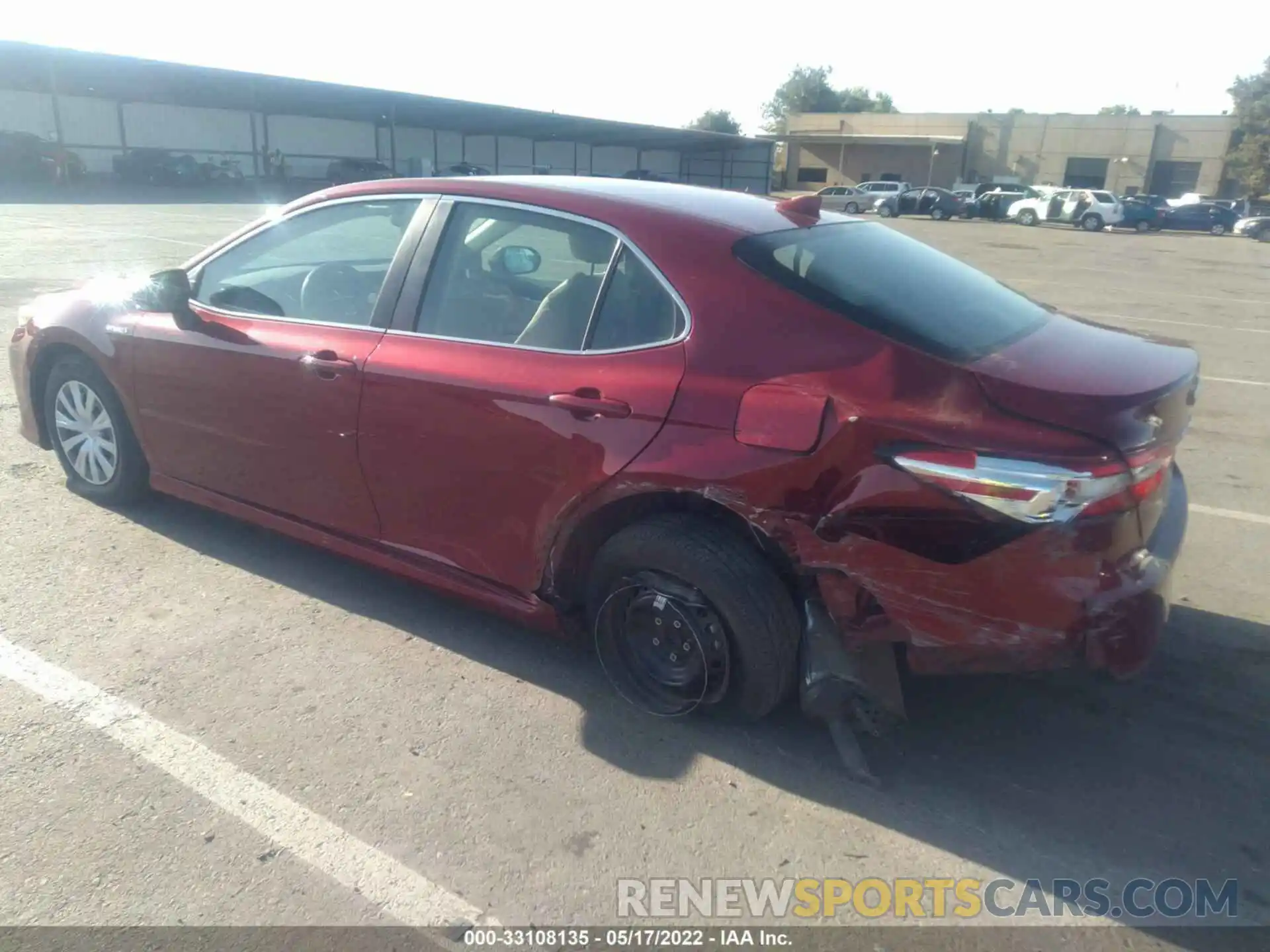 3 Photograph of a damaged car 4T1B31HK5KU510847 TOYOTA CAMRY 2019