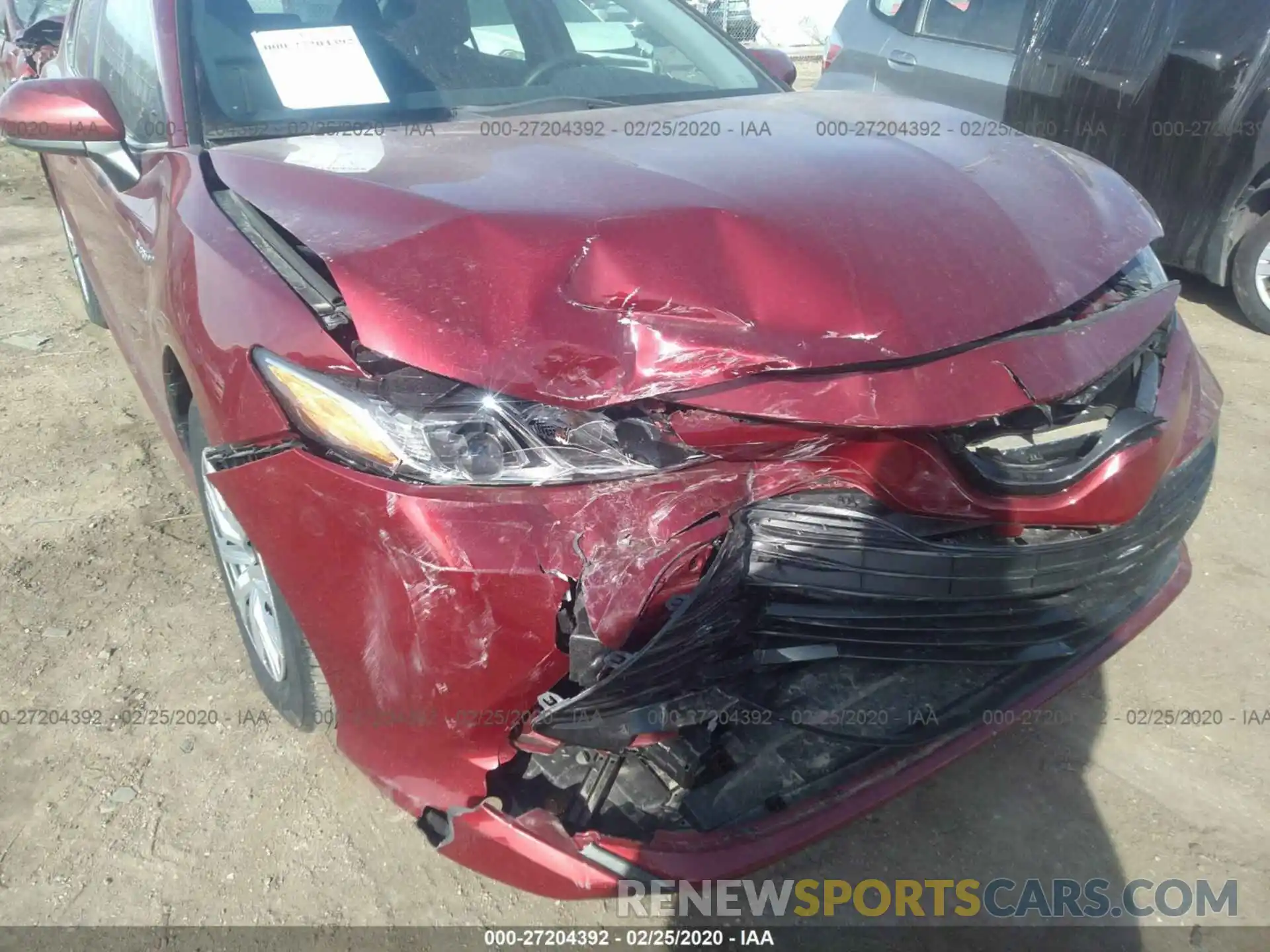 6 Photograph of a damaged car 4T1B31HK5KU511660 TOYOTA CAMRY 2019