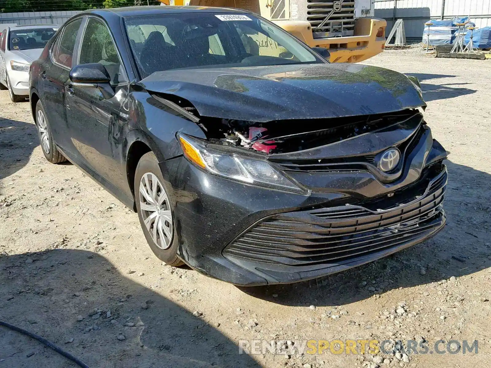 1 Photograph of a damaged car 4T1B31HK5KU511741 TOYOTA CAMRY 2019