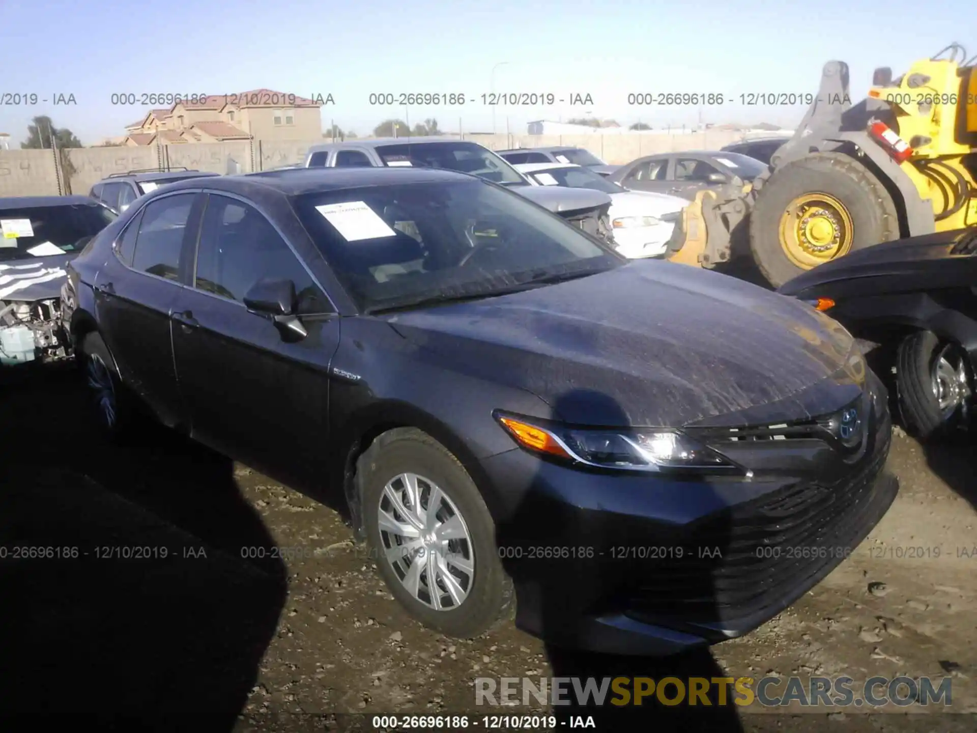 1 Photograph of a damaged car 4T1B31HK5KU512291 TOYOTA CAMRY 2019