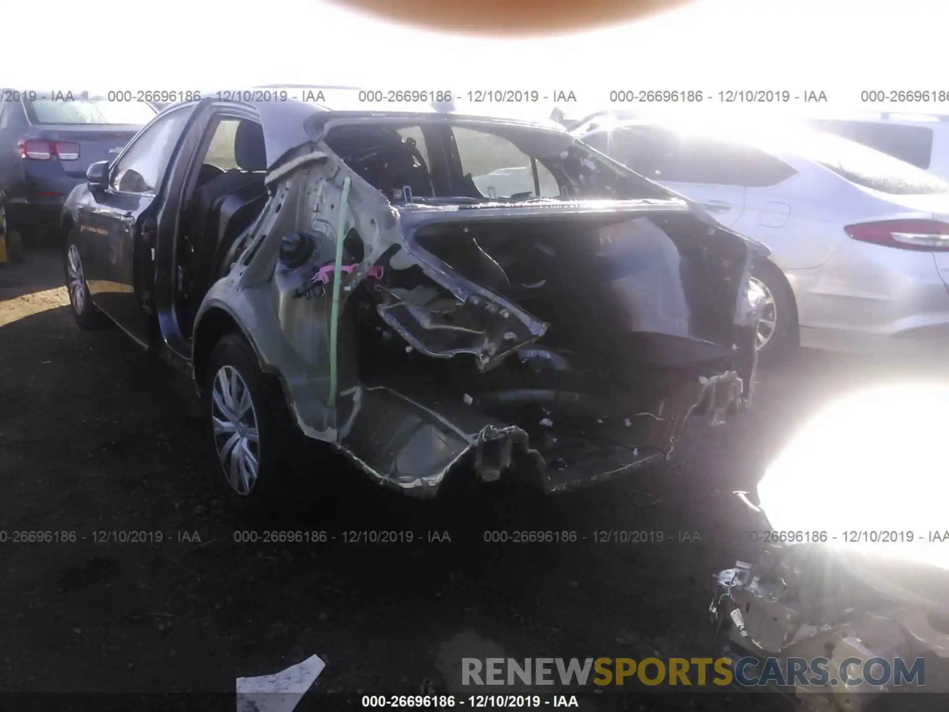 6 Photograph of a damaged car 4T1B31HK5KU512291 TOYOTA CAMRY 2019