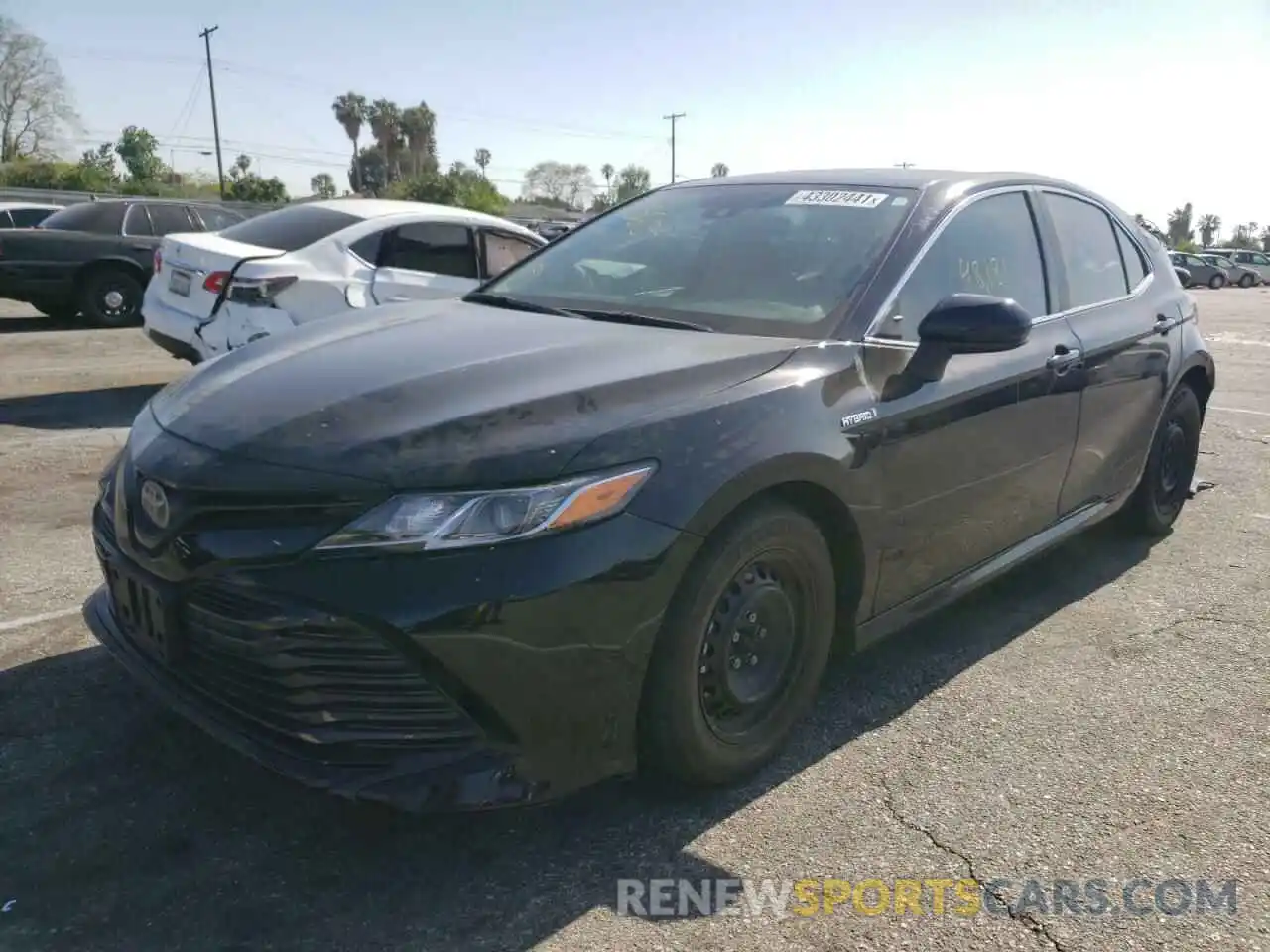 2 Photograph of a damaged car 4T1B31HK5KU513487 TOYOTA CAMRY 2019