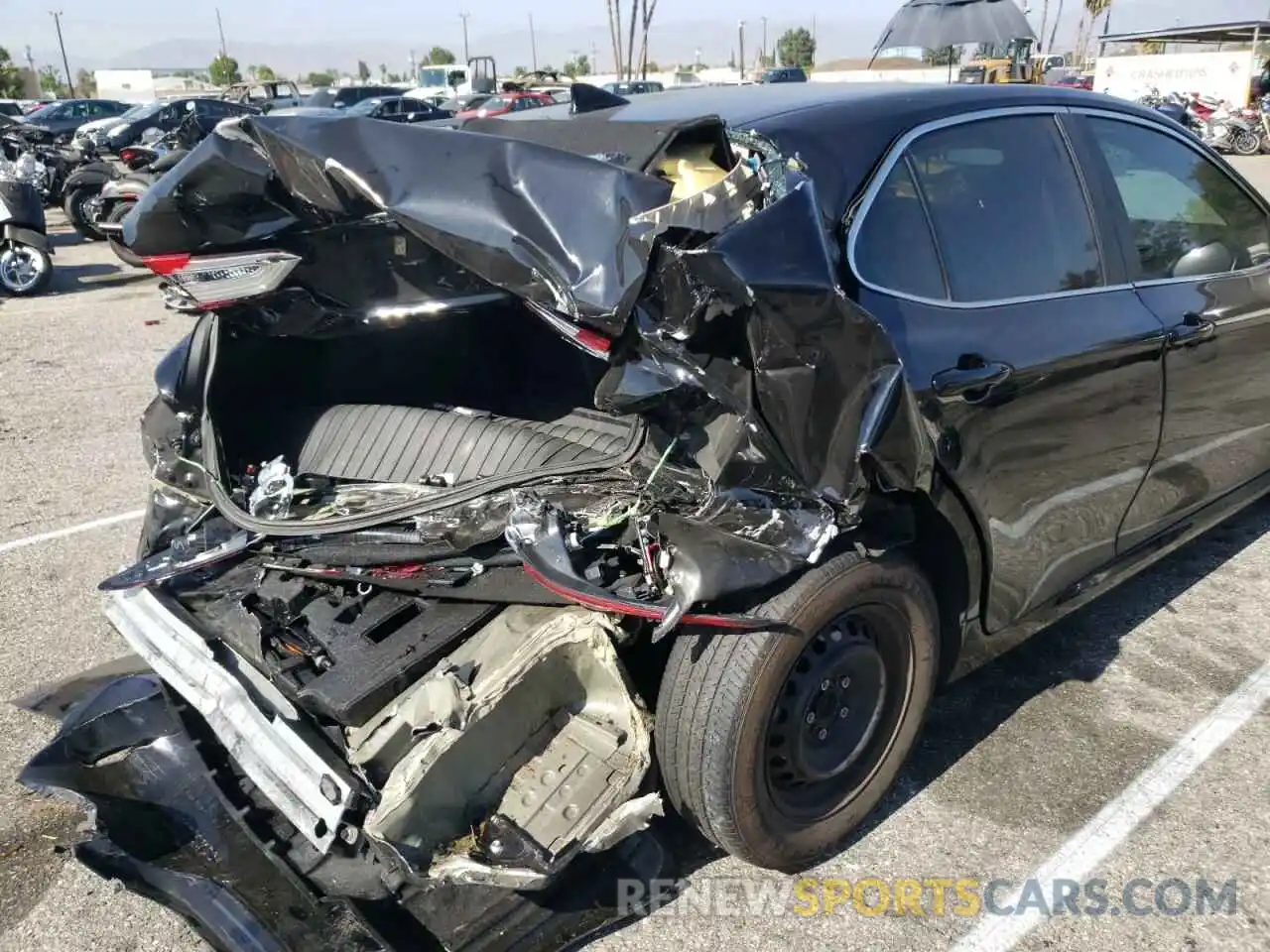 9 Фотография поврежденного автомобиля 4T1B31HK5KU513487 TOYOTA CAMRY 2019