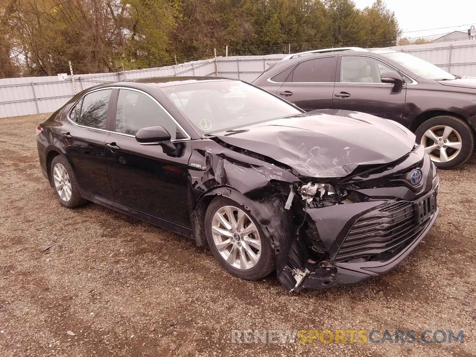 1 Photograph of a damaged car 4T1B31HK5KU514610 TOYOTA CAMRY 2019