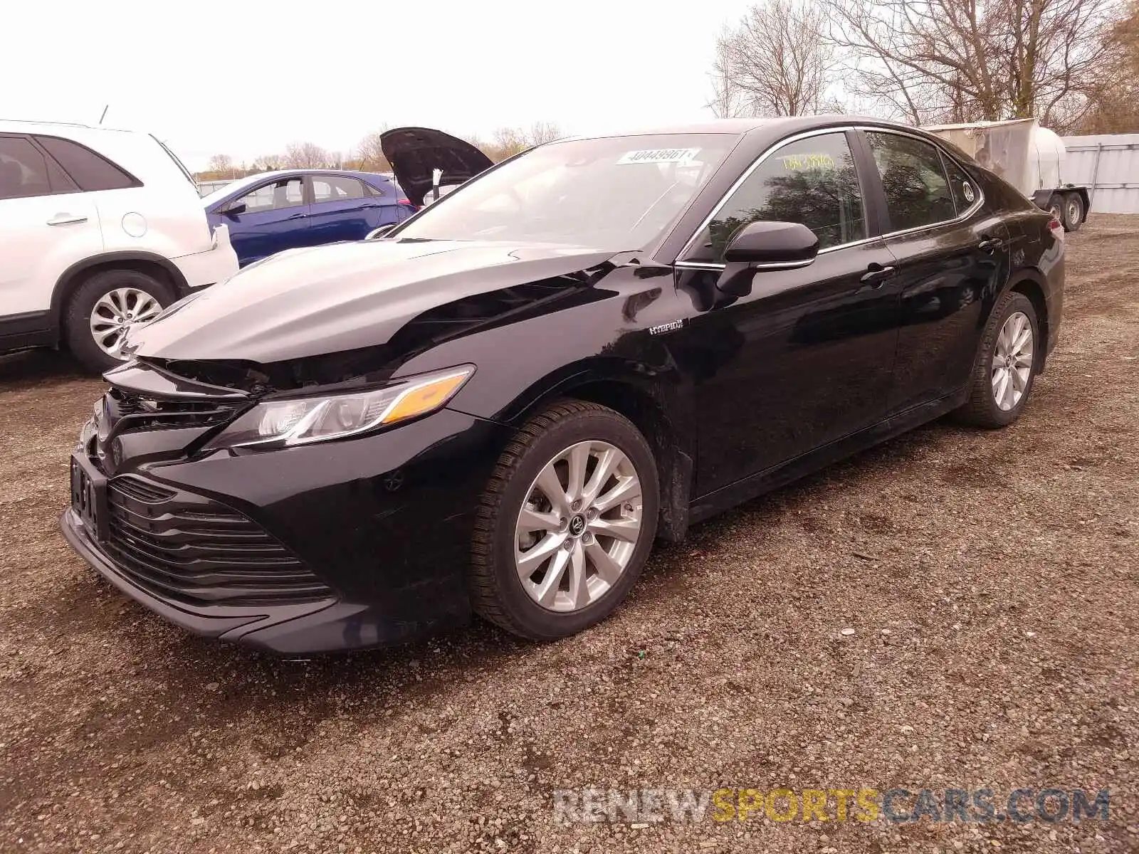 2 Photograph of a damaged car 4T1B31HK5KU514610 TOYOTA CAMRY 2019