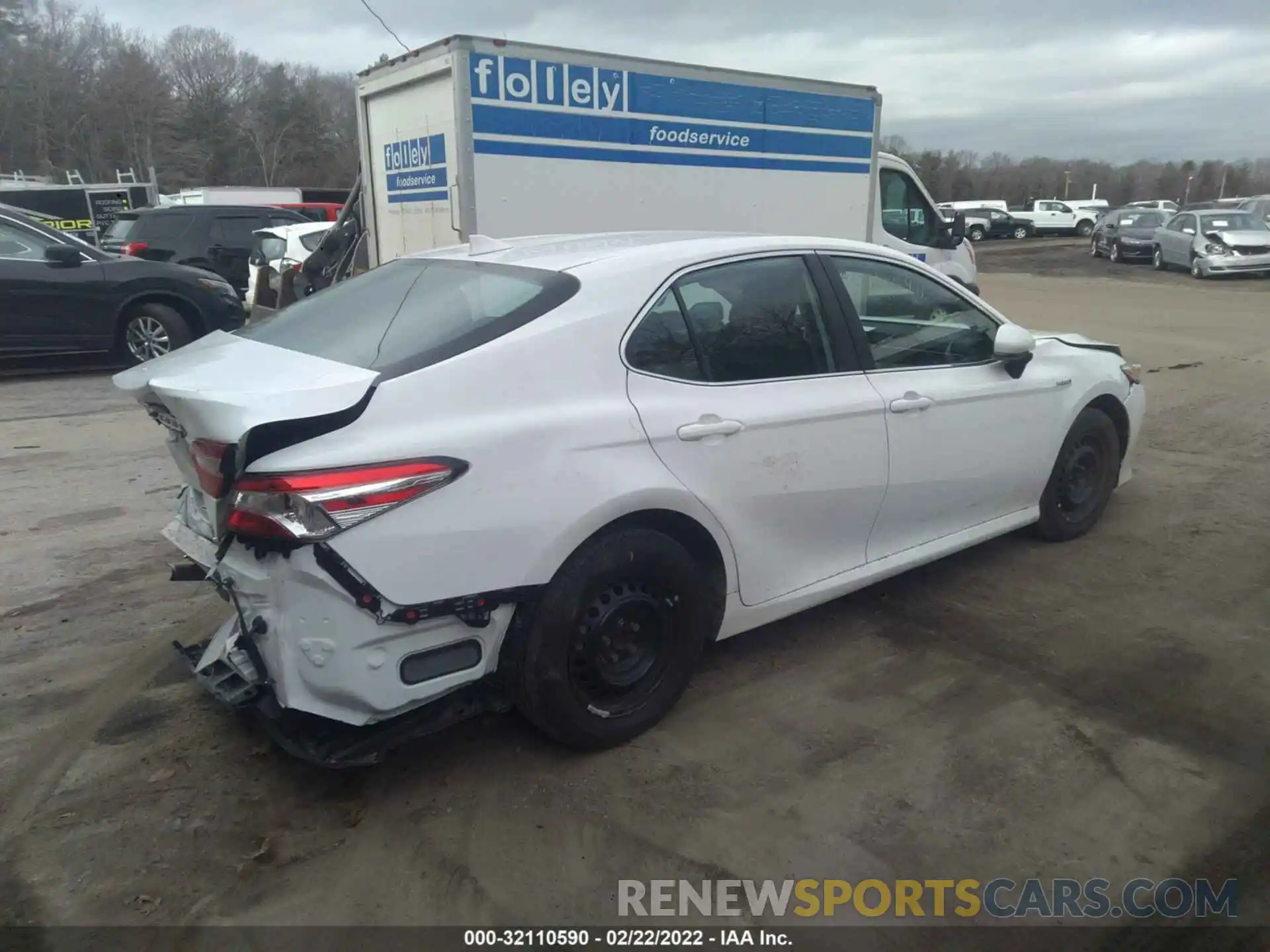 4 Photograph of a damaged car 4T1B31HK5KU514915 TOYOTA CAMRY 2019