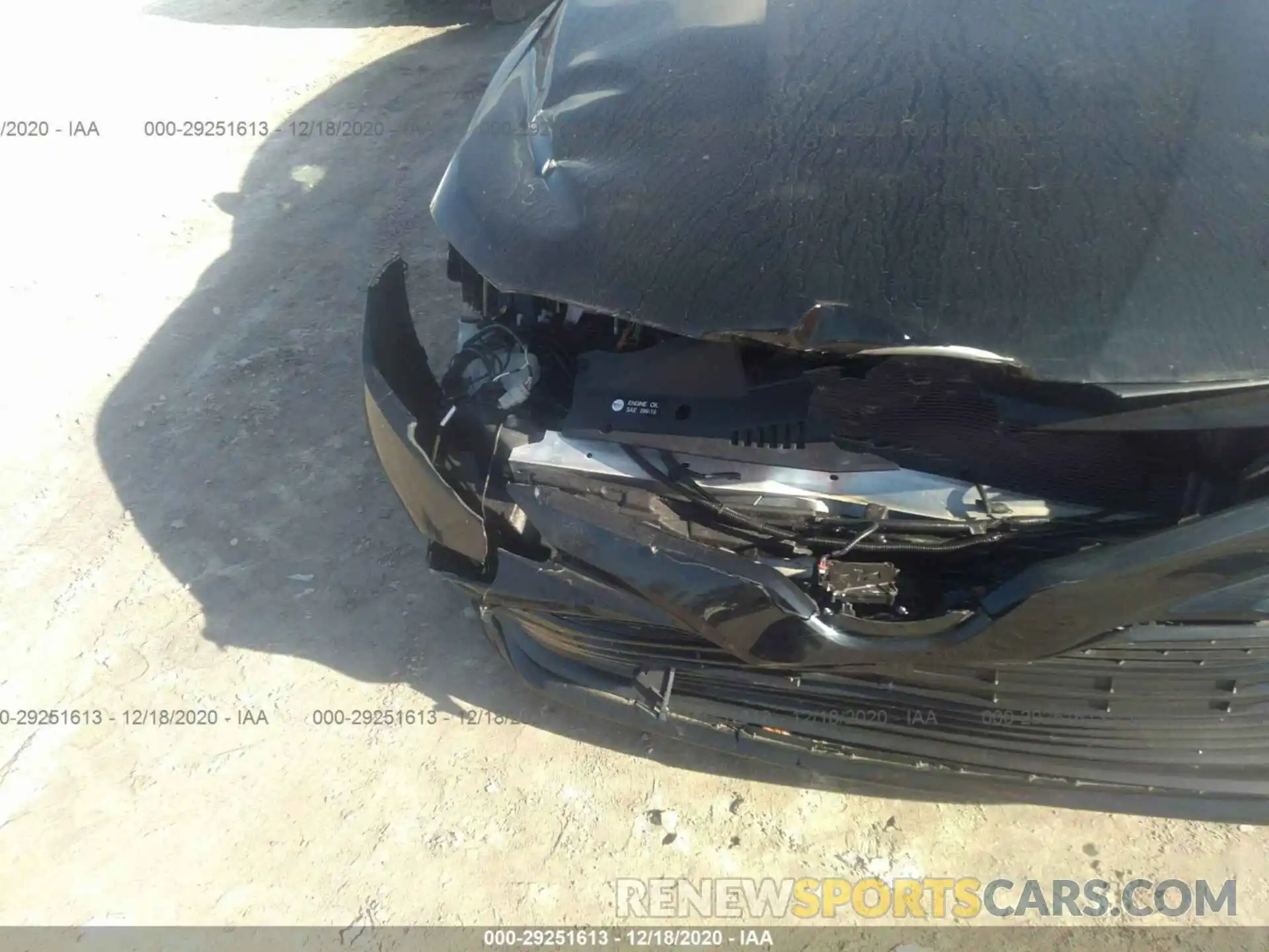 6 Photograph of a damaged car 4T1B31HK5KU515725 TOYOTA CAMRY 2019