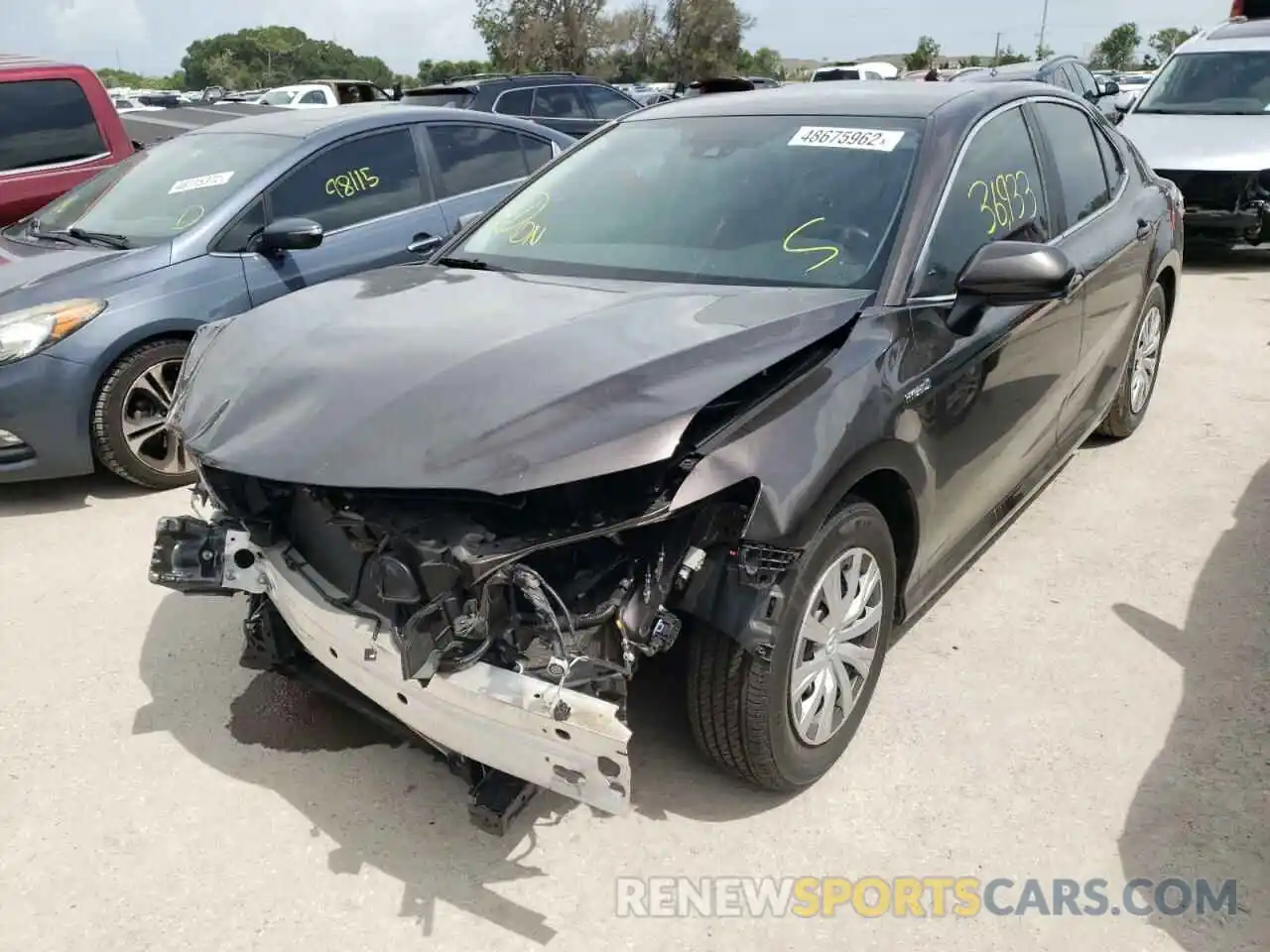 2 Photograph of a damaged car 4T1B31HK5KU517071 TOYOTA CAMRY 2019