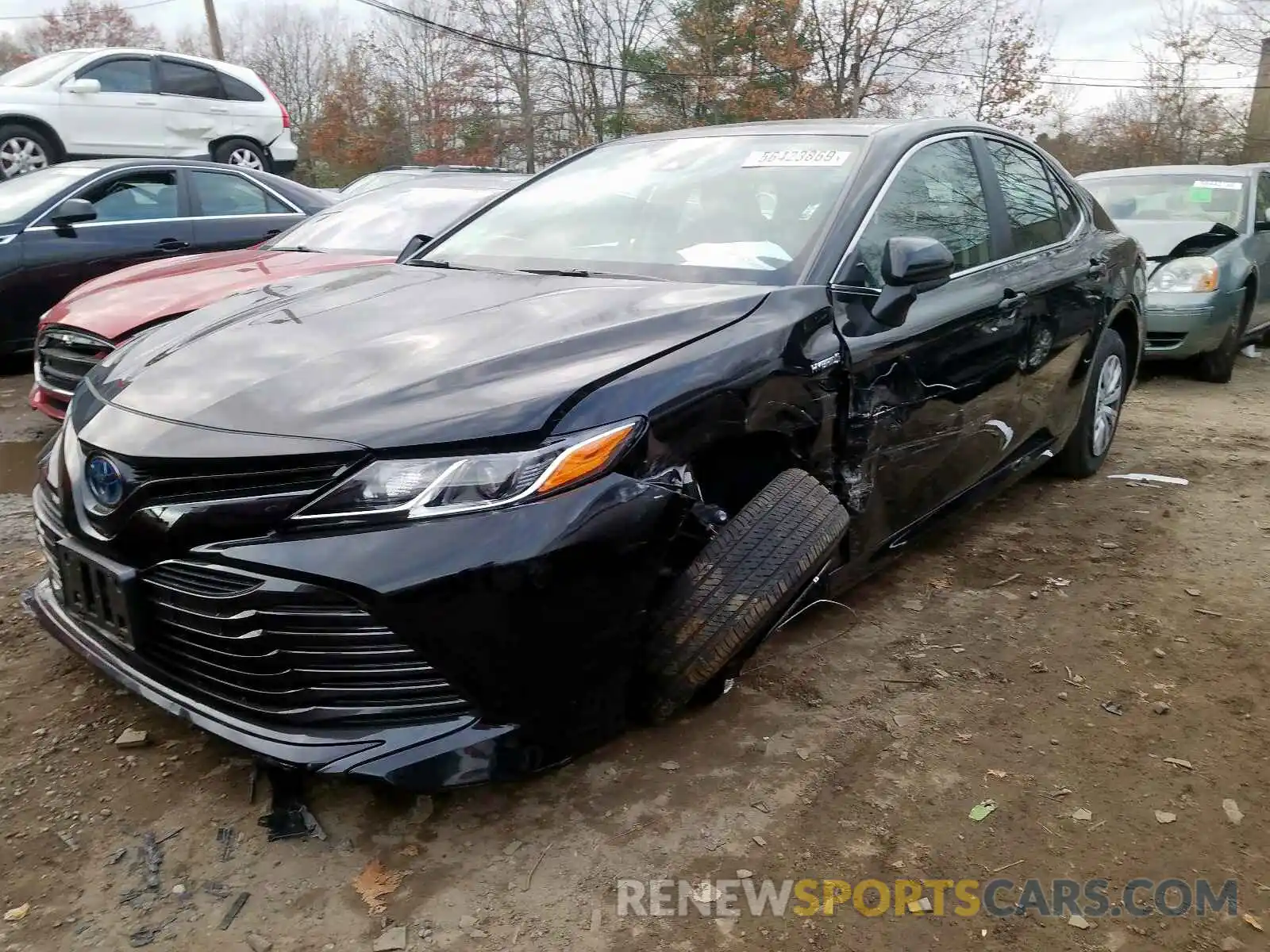 2 Photograph of a damaged car 4T1B31HK6KU005898 TOYOTA CAMRY 2019