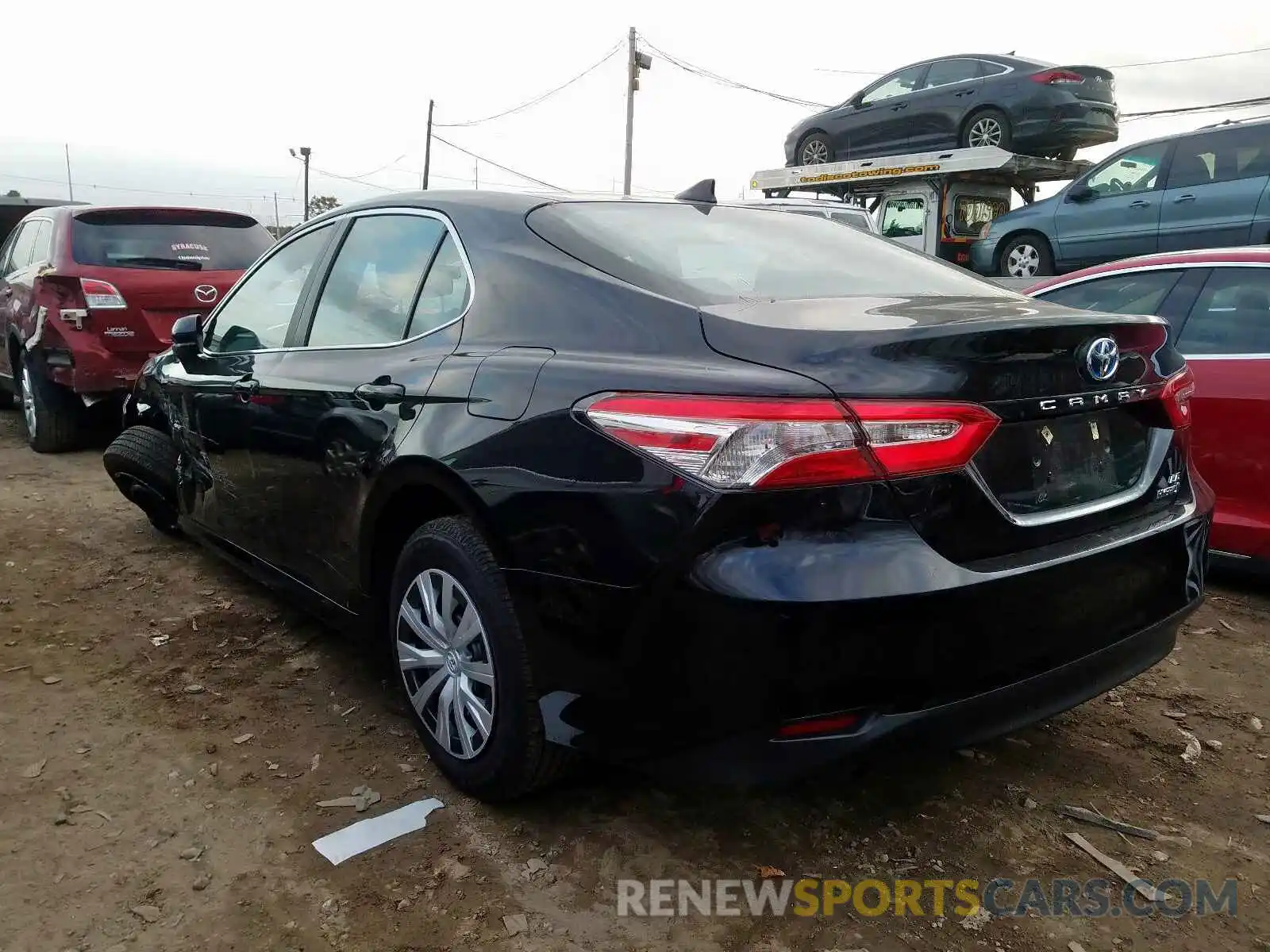 3 Photograph of a damaged car 4T1B31HK6KU005898 TOYOTA CAMRY 2019