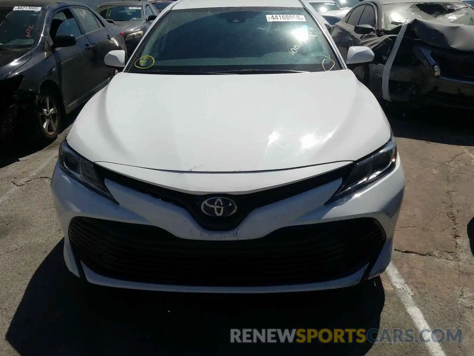 9 Photograph of a damaged car 4T1B31HK6KU006310 TOYOTA CAMRY 2019