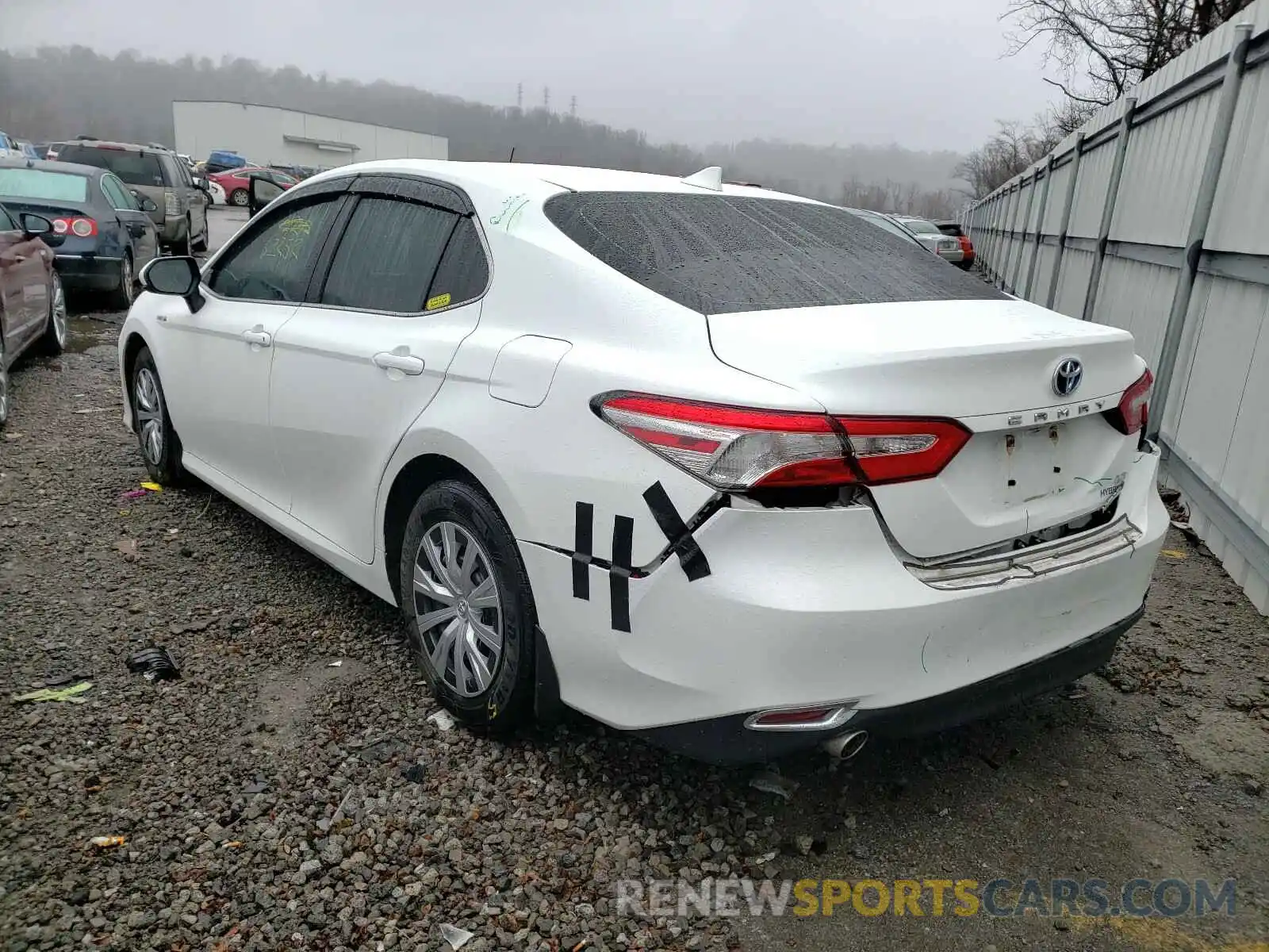 3 Photograph of a damaged car 4T1B31HK6KU006582 TOYOTA CAMRY 2019