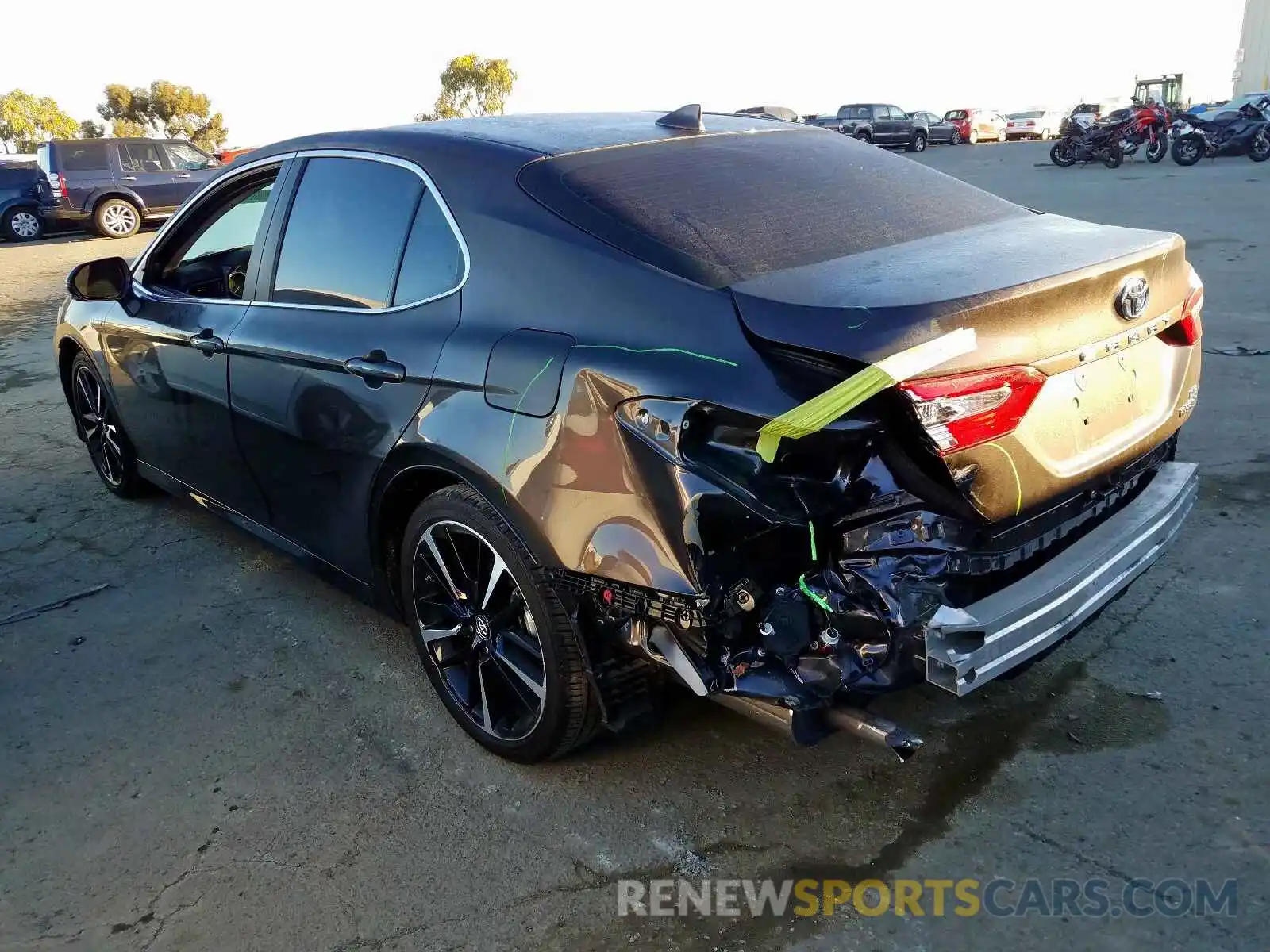 3 Photograph of a damaged car 4T1B31HK6KU006761 TOYOTA CAMRY 2019