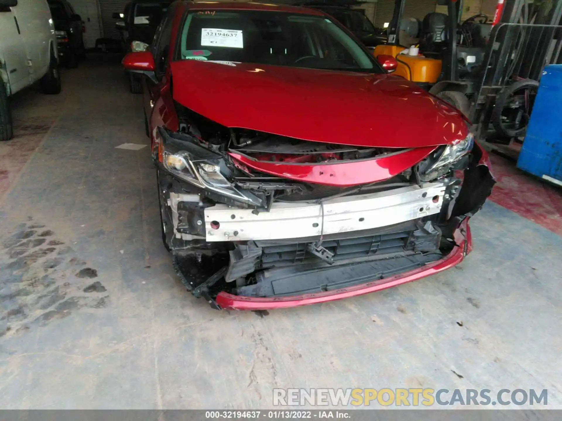 6 Photograph of a damaged car 4T1B31HK6KU007408 TOYOTA CAMRY 2019