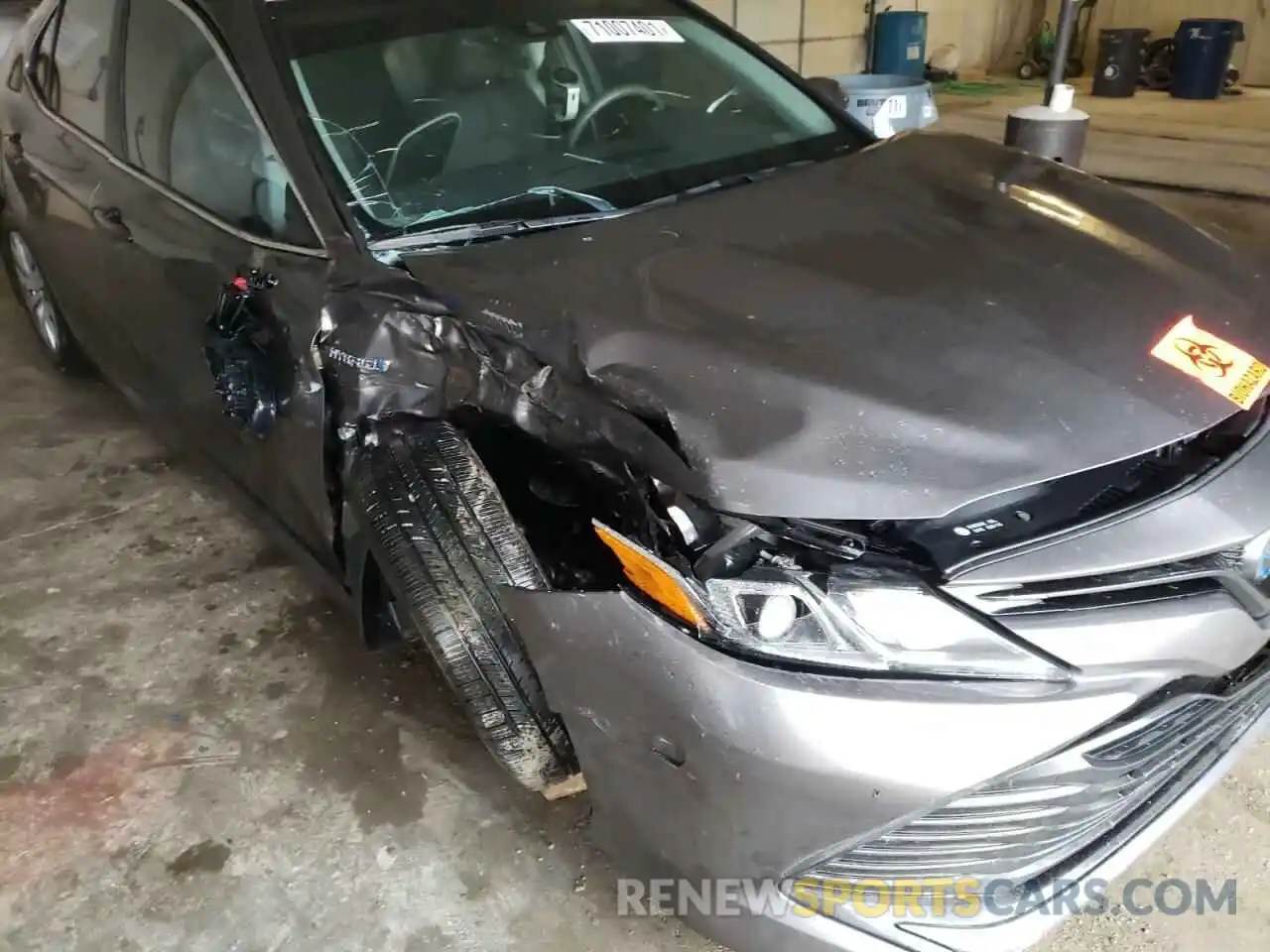 9 Photograph of a damaged car 4T1B31HK6KU510145 TOYOTA CAMRY 2019