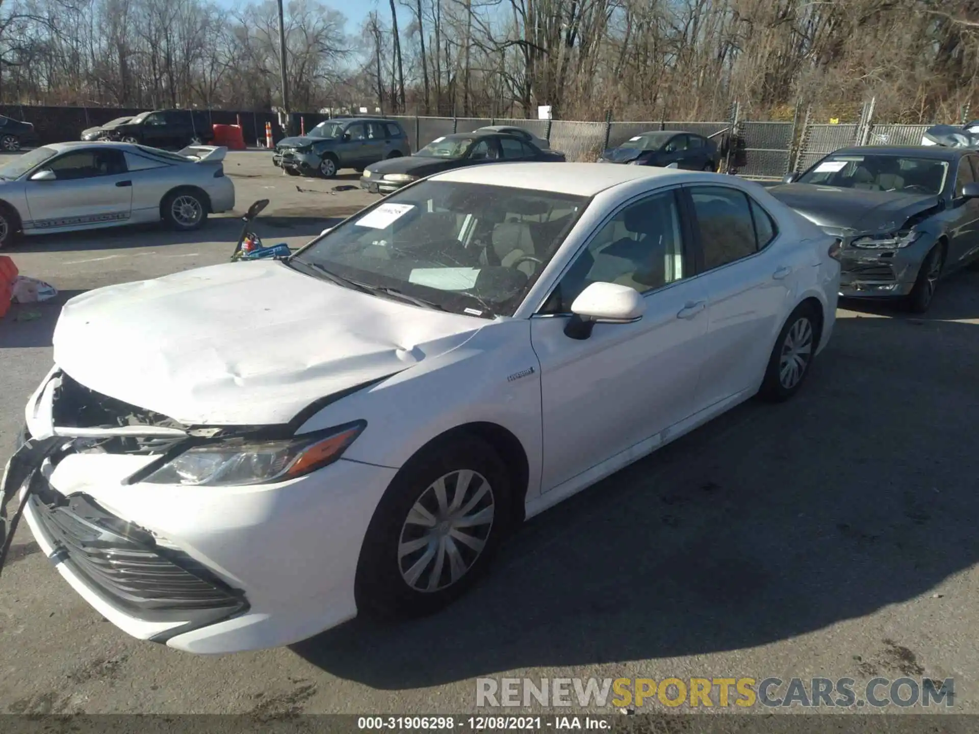 2 Photograph of a damaged car 4T1B31HK6KU510548 TOYOTA CAMRY 2019