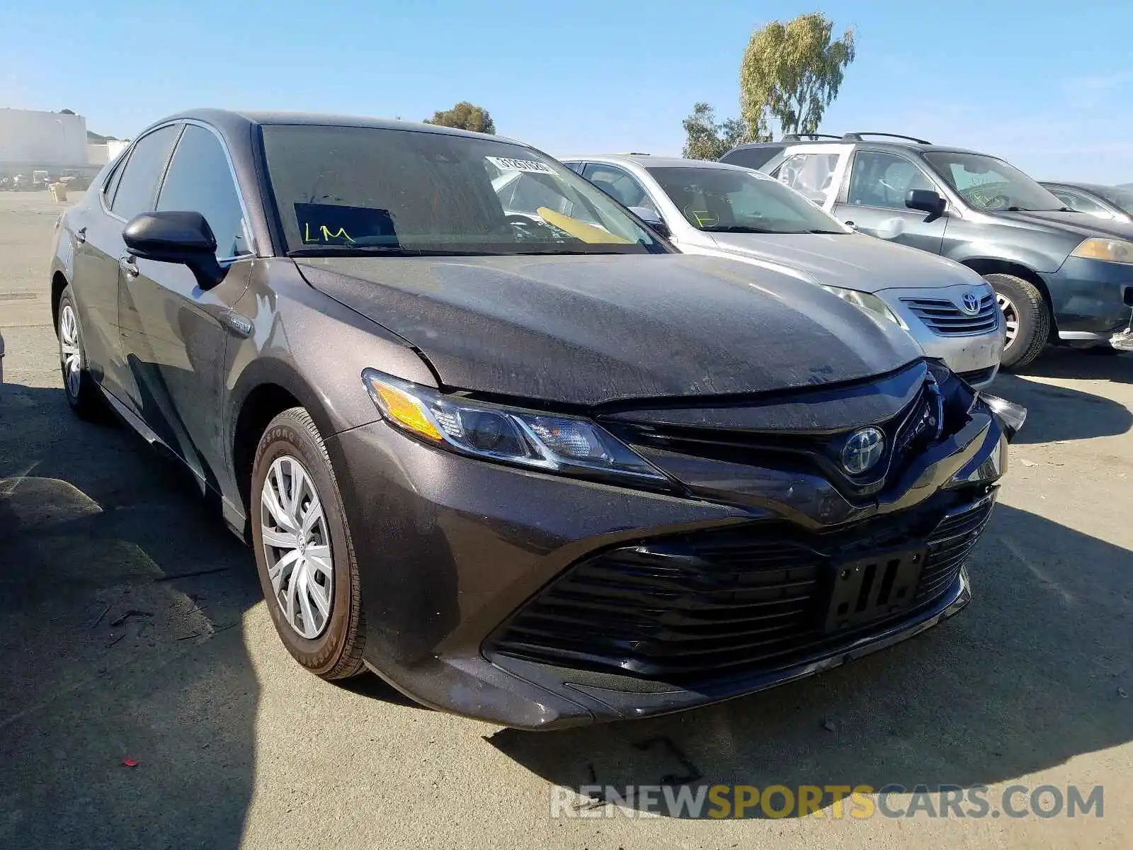 1 Photograph of a damaged car 4T1B31HK6KU514048 TOYOTA CAMRY 2019