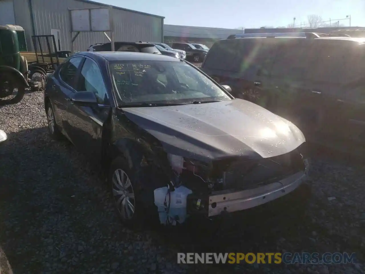 1 Photograph of a damaged car 4T1B31HK6KU517015 TOYOTA CAMRY 2019