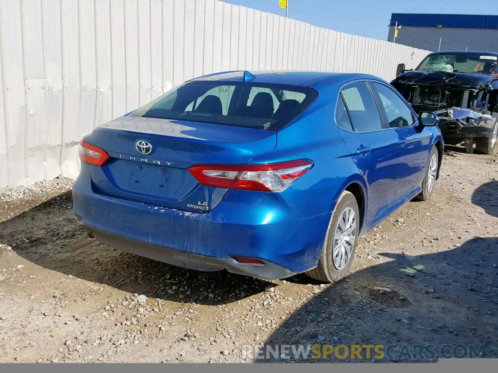 4 Photograph of a damaged car 4T1B31HK7KU005120 TOYOTA CAMRY 2019