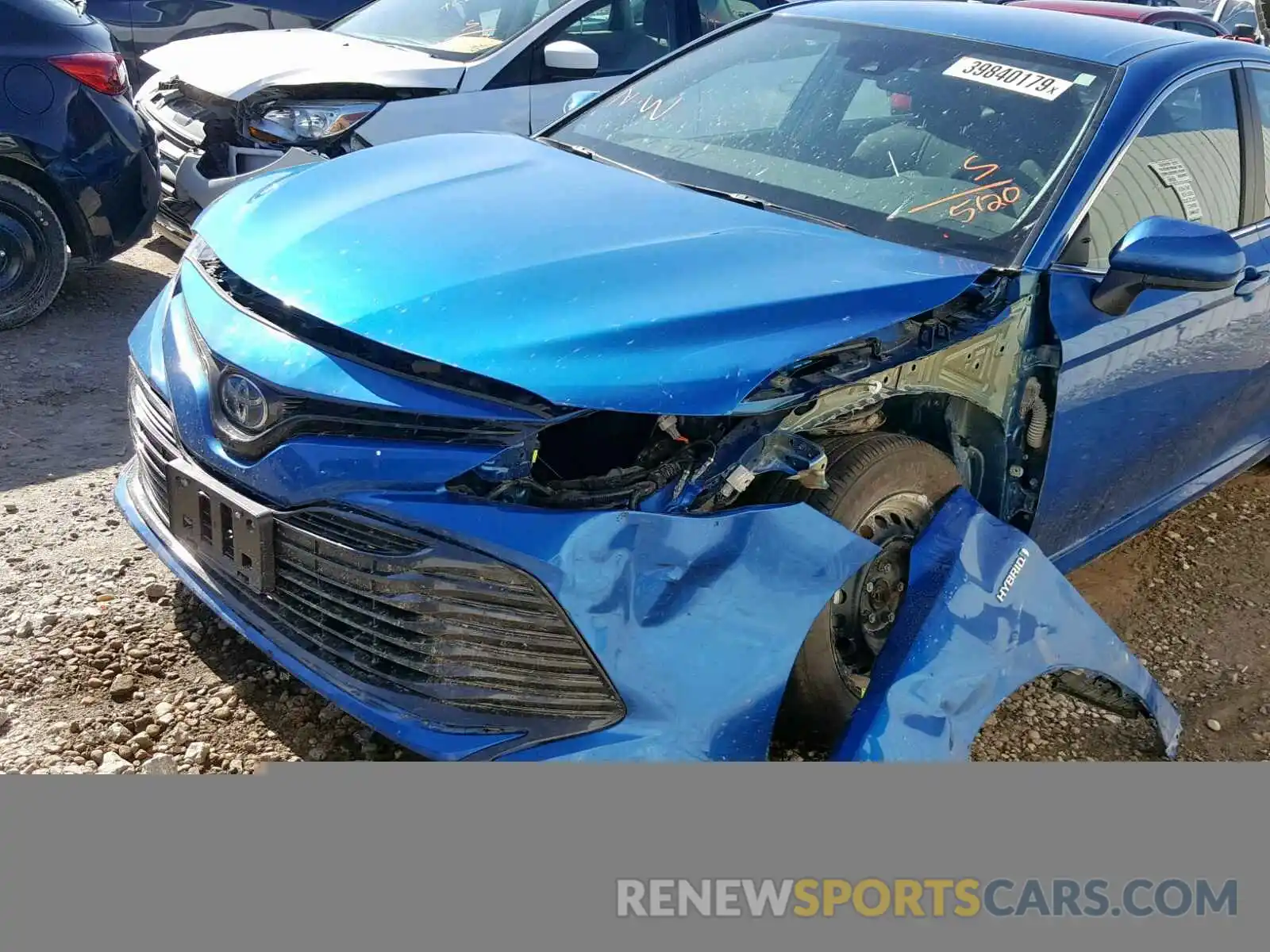 9 Photograph of a damaged car 4T1B31HK7KU005120 TOYOTA CAMRY 2019