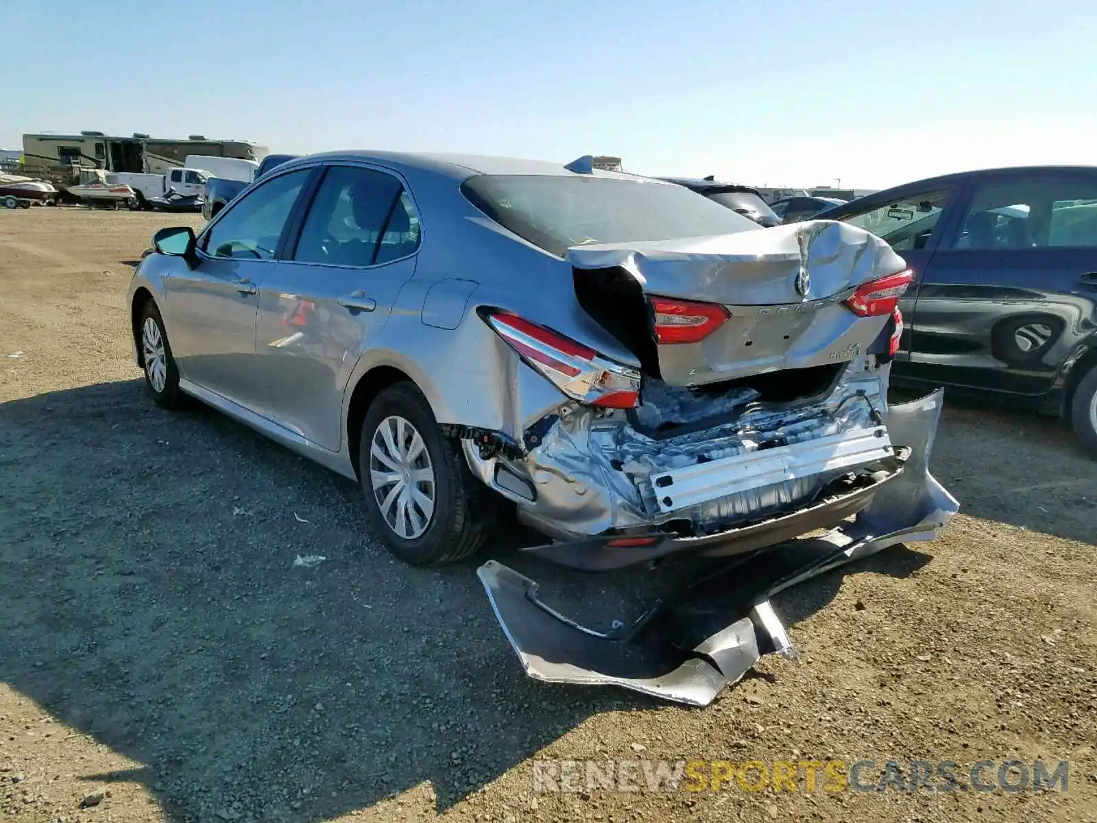 3 Фотография поврежденного автомобиля 4T1B31HK7KU006493 TOYOTA CAMRY 2019