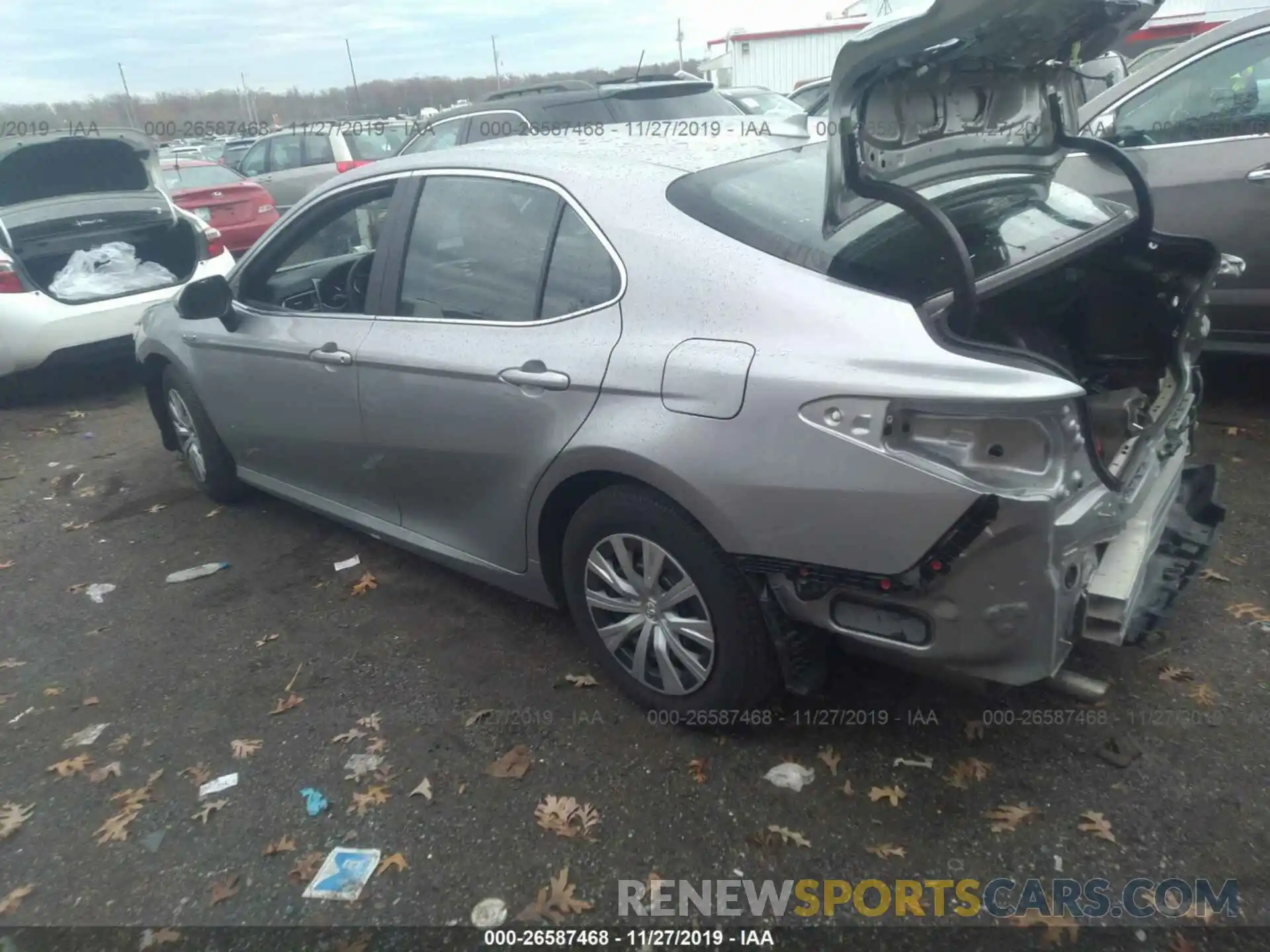 3 Фотография поврежденного автомобиля 4T1B31HK7KU006655 TOYOTA CAMRY 2019