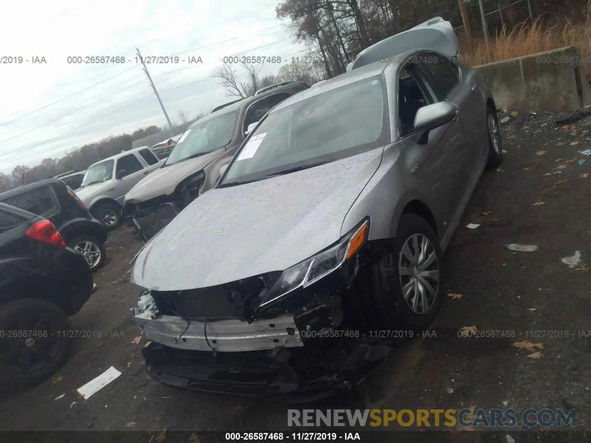 6 Photograph of a damaged car 4T1B31HK7KU006655 TOYOTA CAMRY 2019