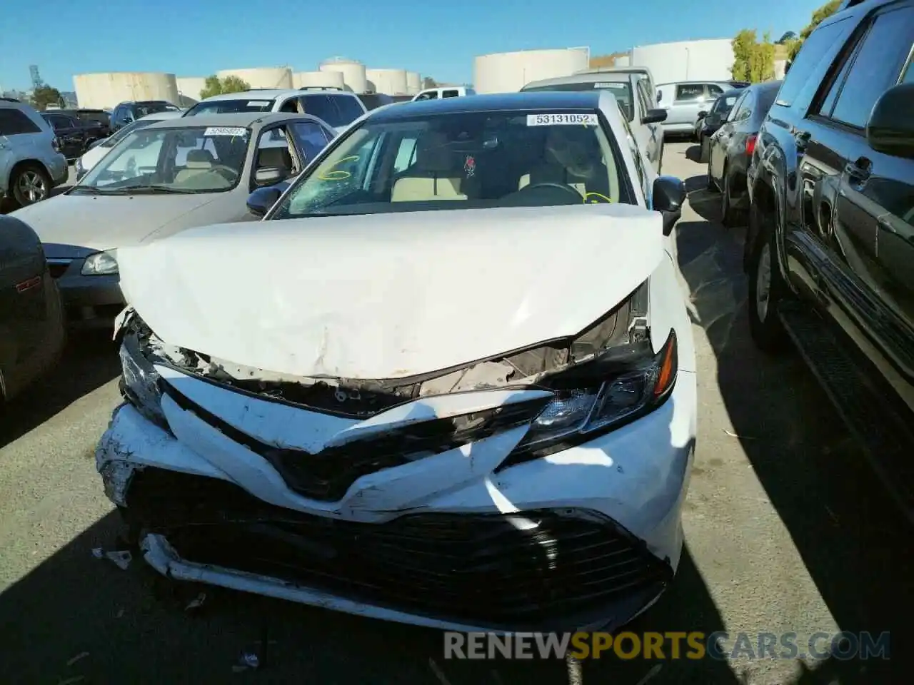 9 Photograph of a damaged car 4T1B31HK7KU008406 TOYOTA CAMRY 2019