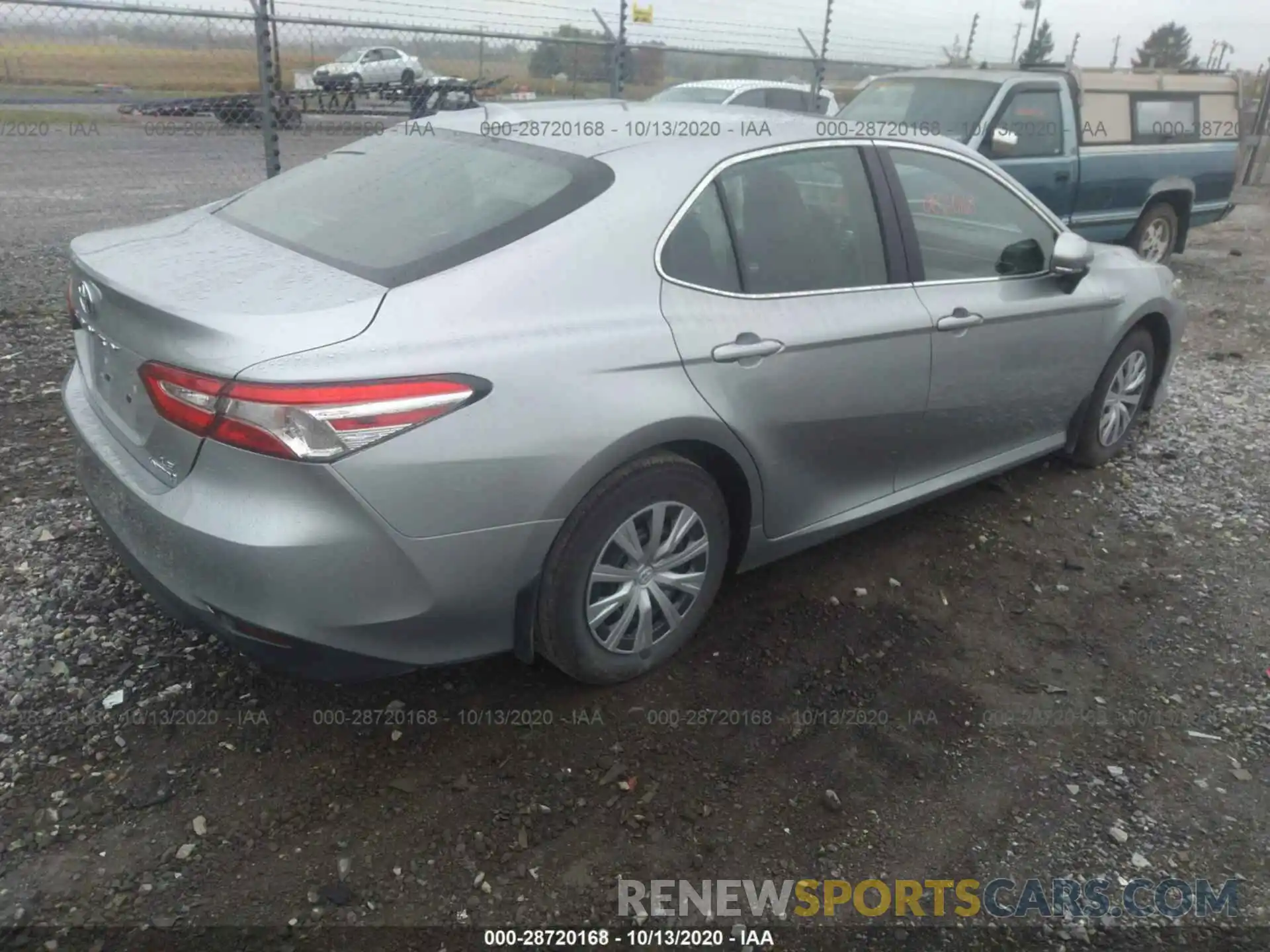 4 Фотография поврежденного автомобиля 4T1B31HK7KU008521 TOYOTA CAMRY 2019