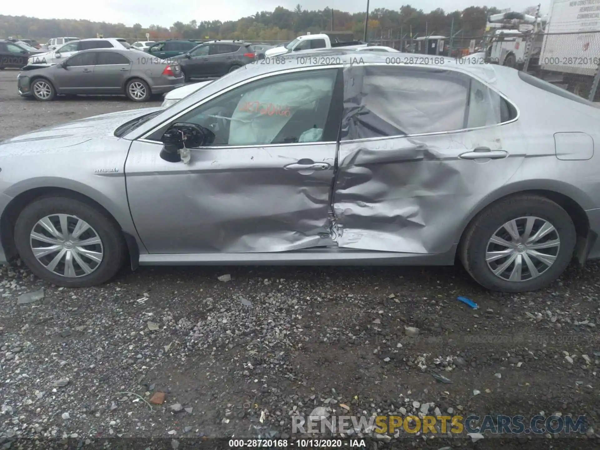 6 Photograph of a damaged car 4T1B31HK7KU008521 TOYOTA CAMRY 2019