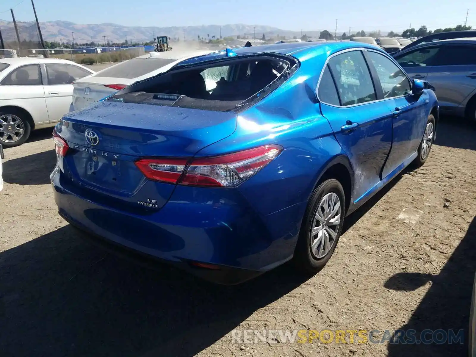 4 Photograph of a damaged car 4T1B31HK7KU008888 TOYOTA CAMRY 2019