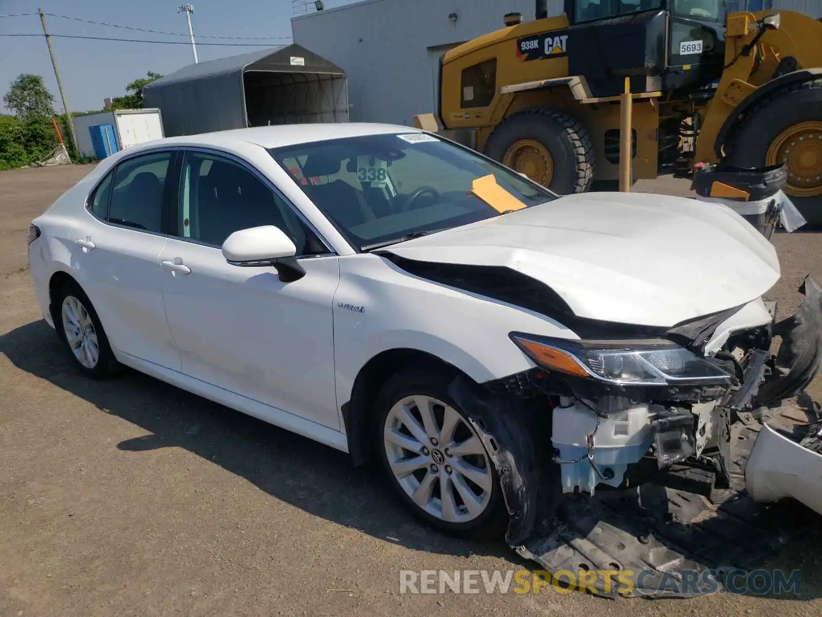 1 Photograph of a damaged car 4T1B31HK7KU509070 TOYOTA CAMRY 2019