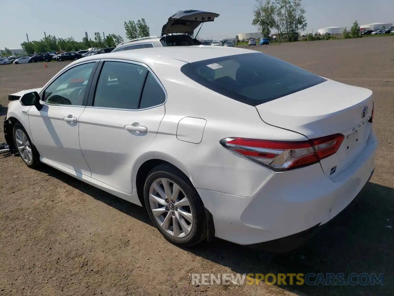 3 Фотография поврежденного автомобиля 4T1B31HK7KU509070 TOYOTA CAMRY 2019