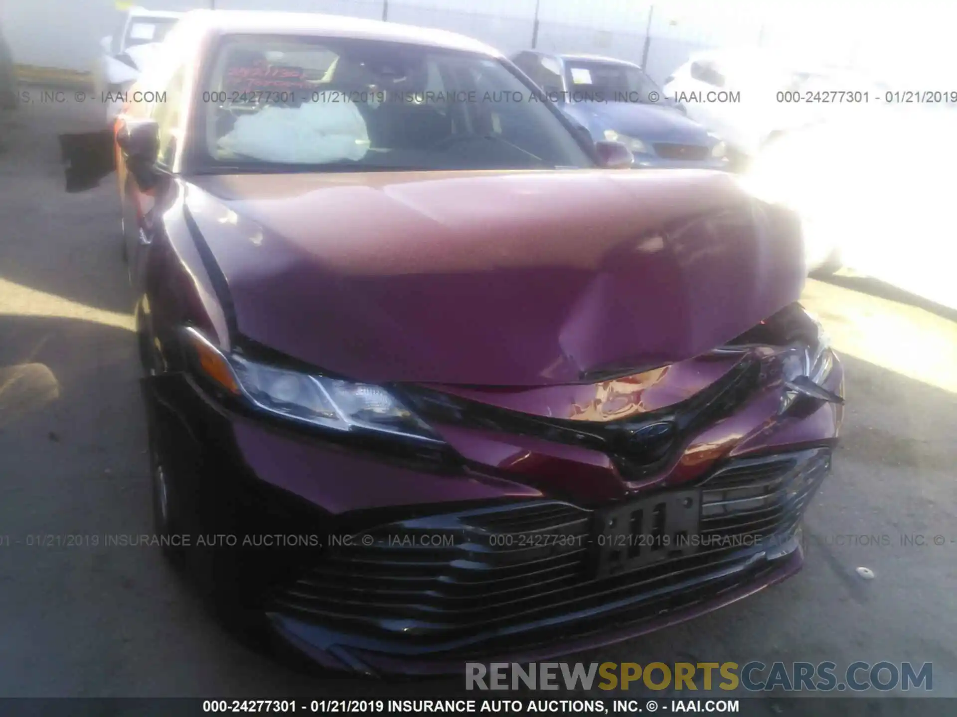 6 Photograph of a damaged car 4T1B31HK7KU509103 TOYOTA CAMRY 2019