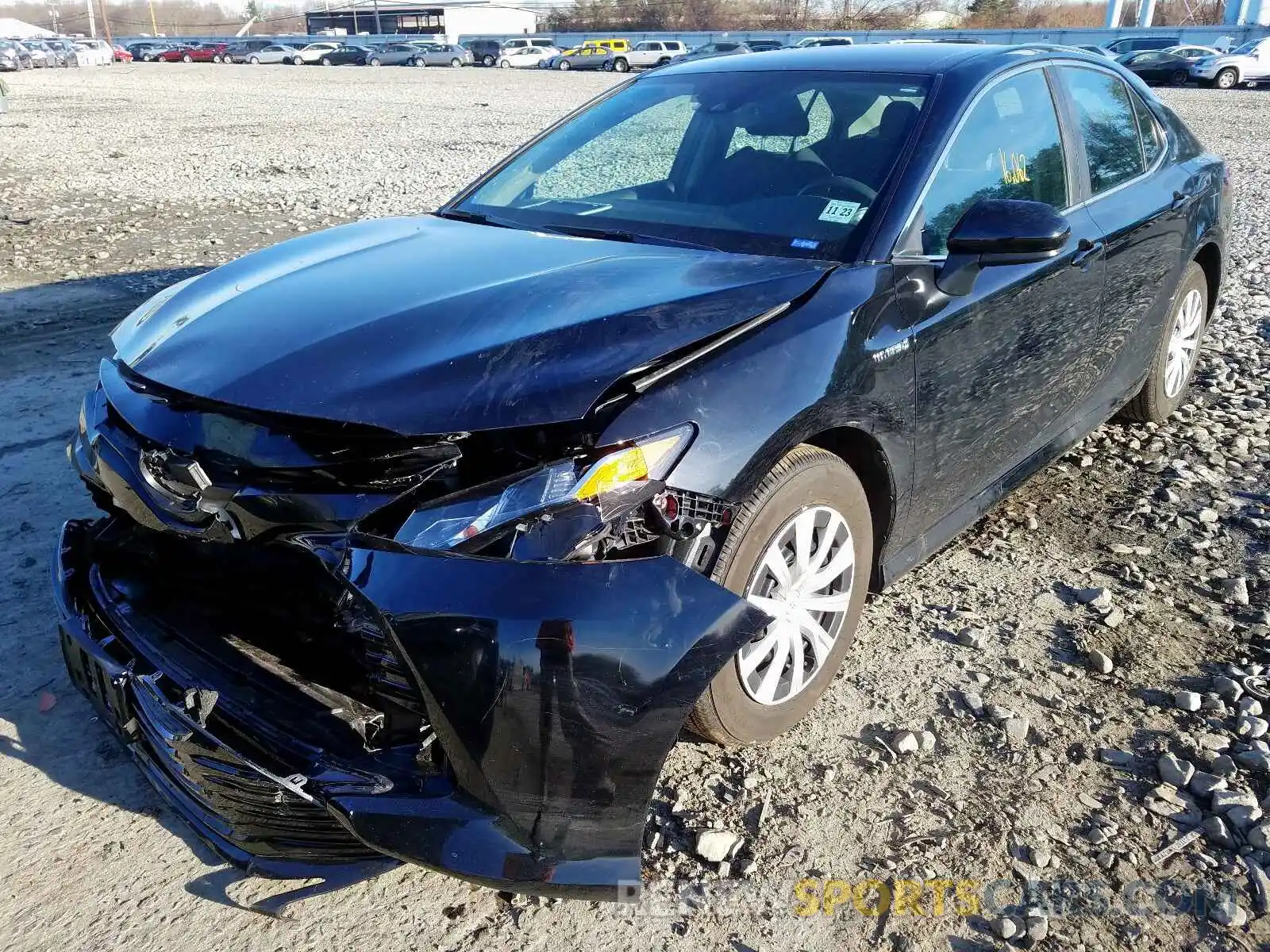 2 Photograph of a damaged car 4T1B31HK7KU509523 TOYOTA CAMRY 2019