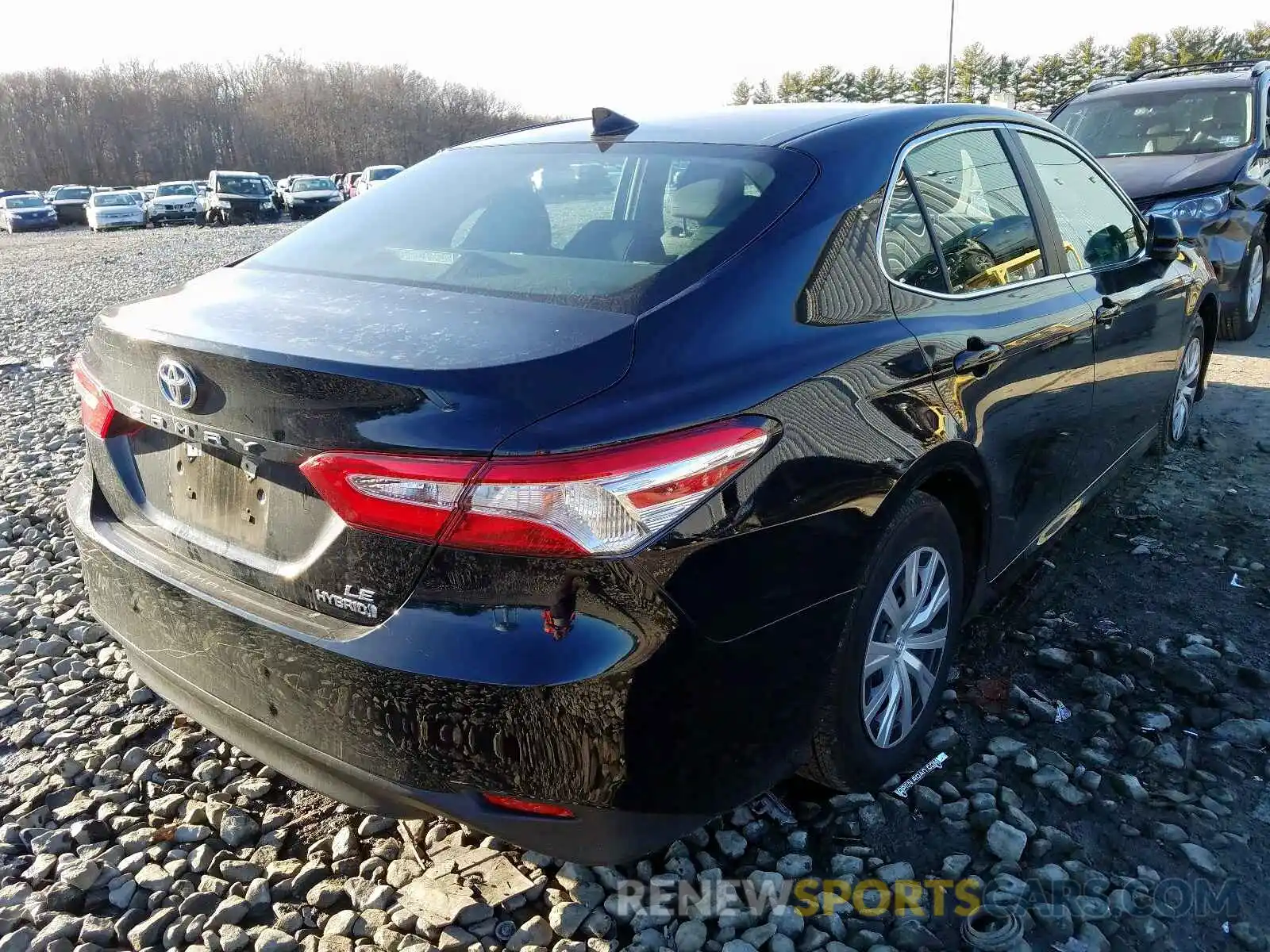 4 Фотография поврежденного автомобиля 4T1B31HK7KU509523 TOYOTA CAMRY 2019