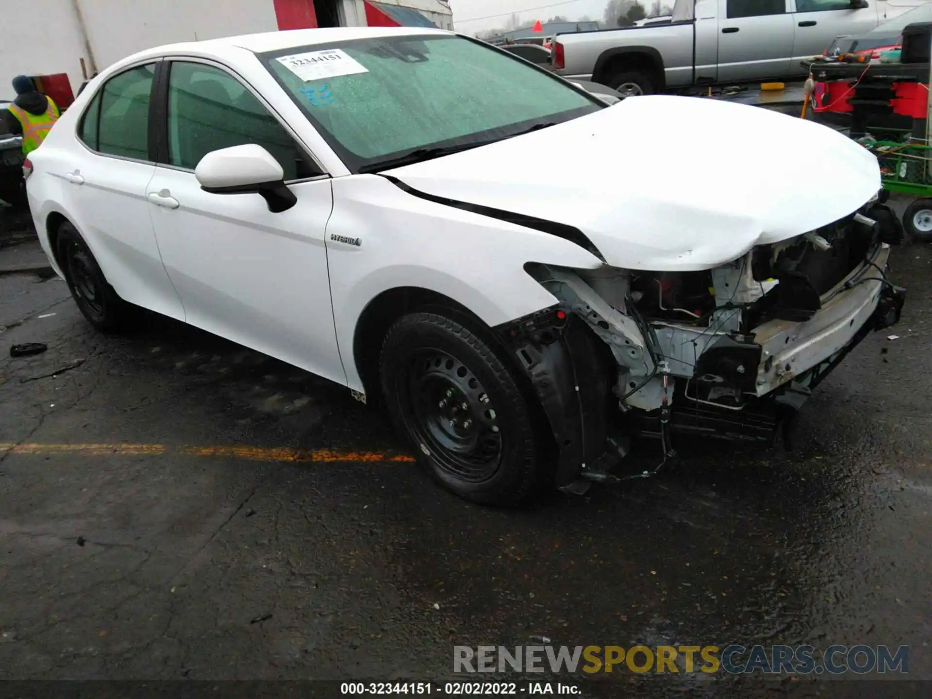 1 Photograph of a damaged car 4T1B31HK7KU511112 TOYOTA CAMRY 2019