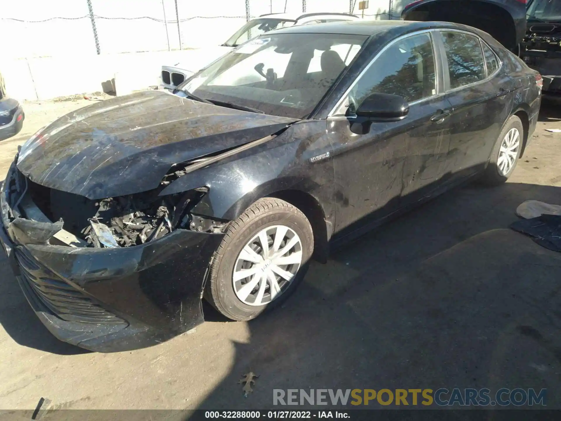 2 Photograph of a damaged car 4T1B31HK7KU512129 TOYOTA CAMRY 2019